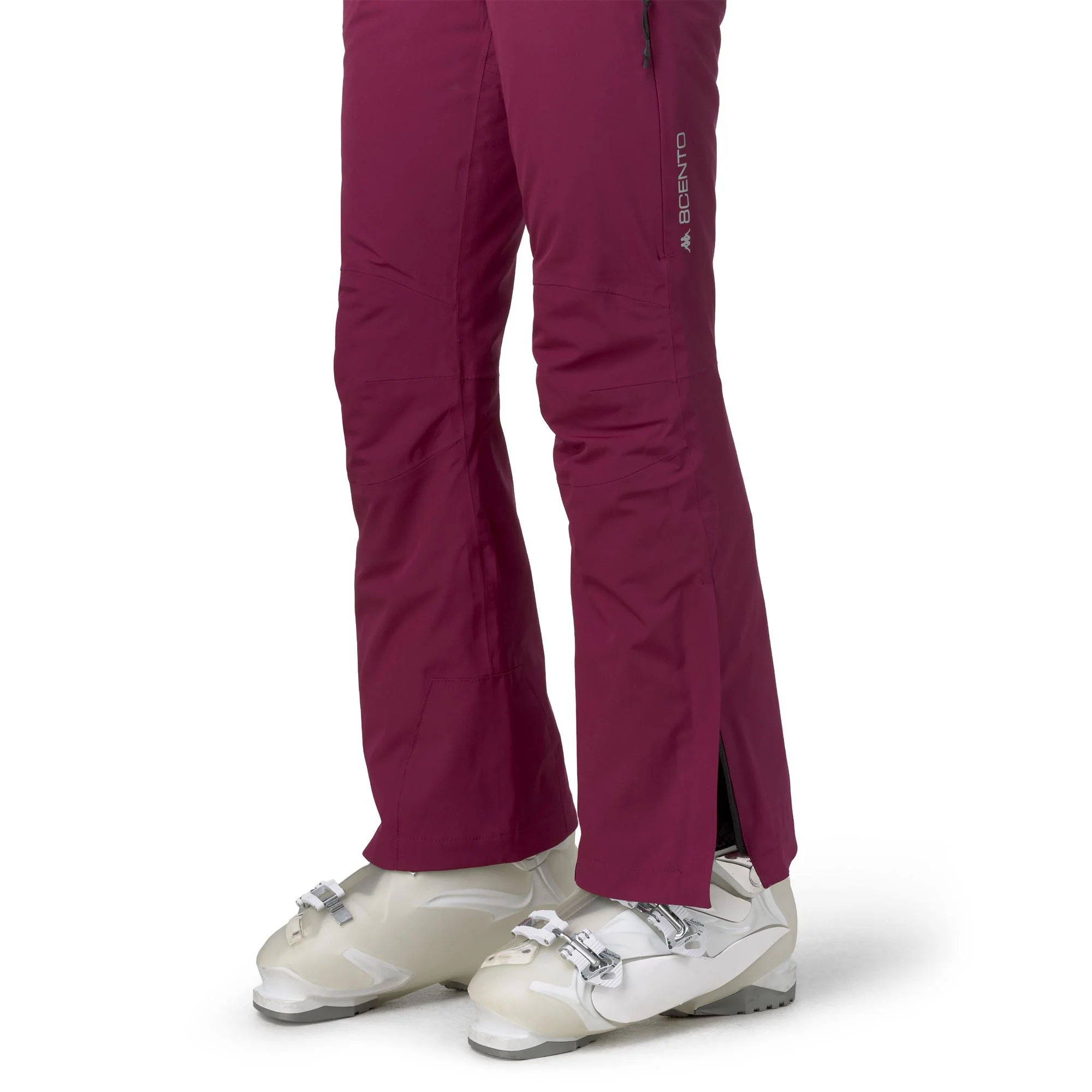 834 - Pants - Sport Trousers - Woman - Red Plum - Image 7