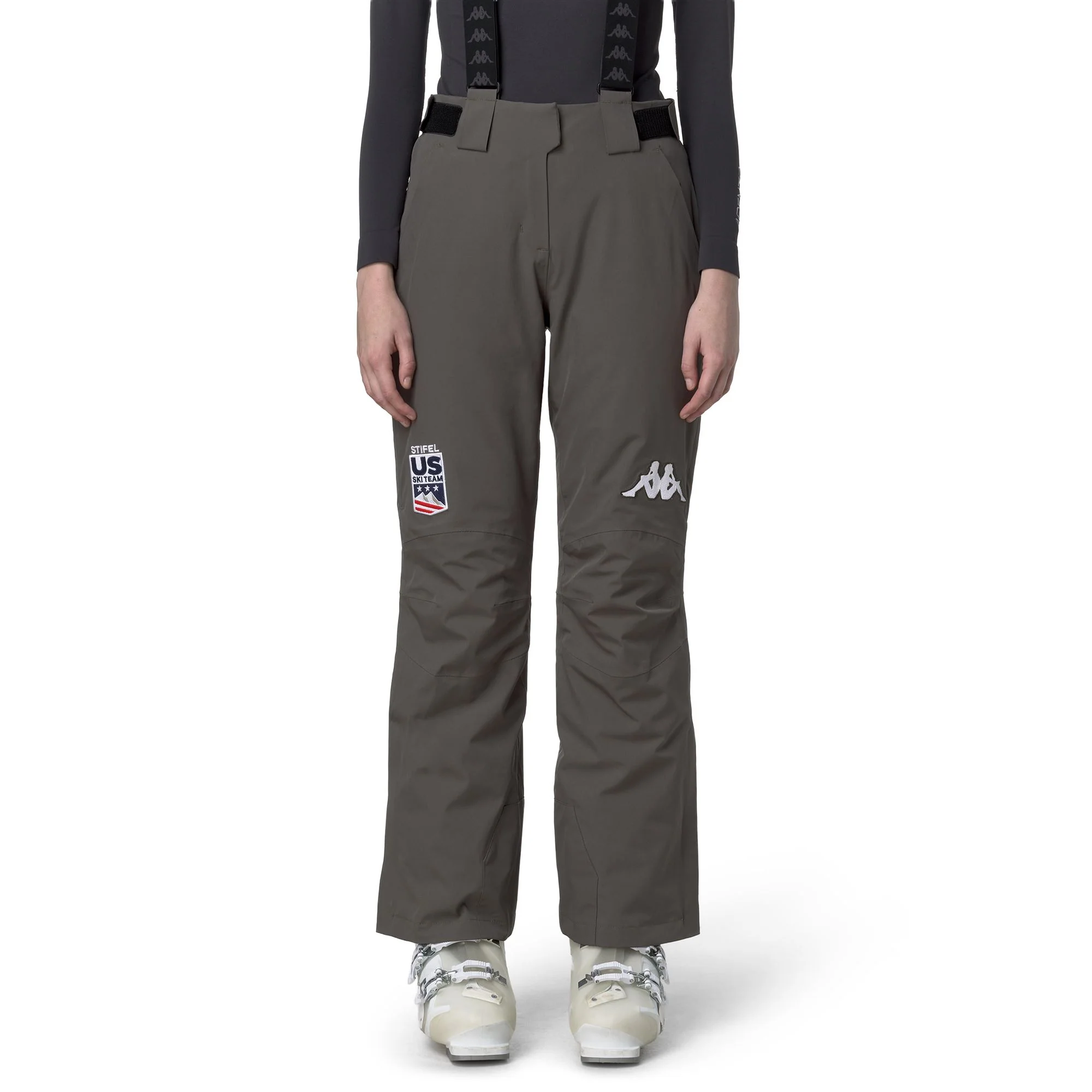 8CENTO 834 US - Pants - Sport Trousers - Woman - GREEN ACADEMIA