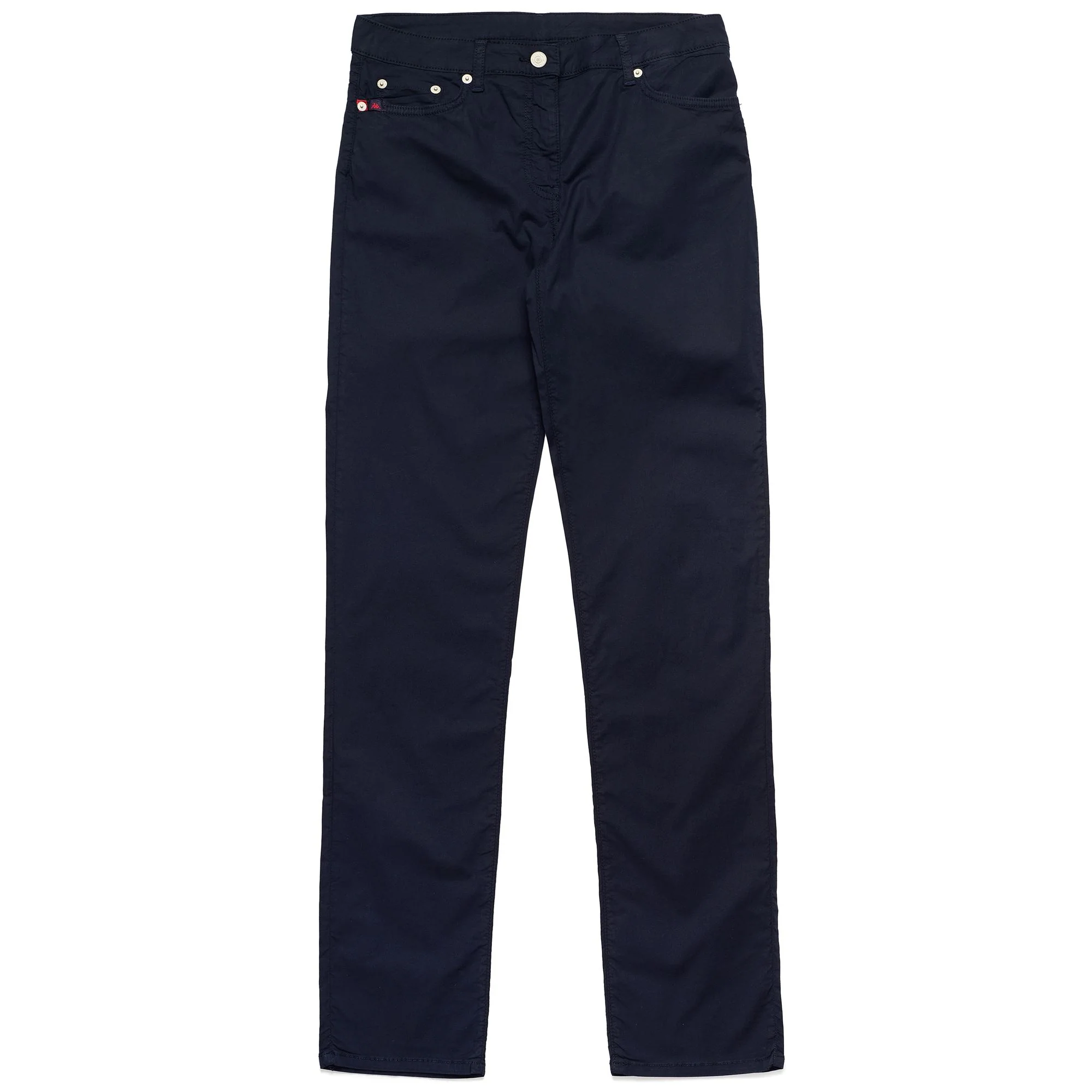 DEBBYE LIGHT POPLIN - Pants - CHINO - Woman - BLUE NAVY