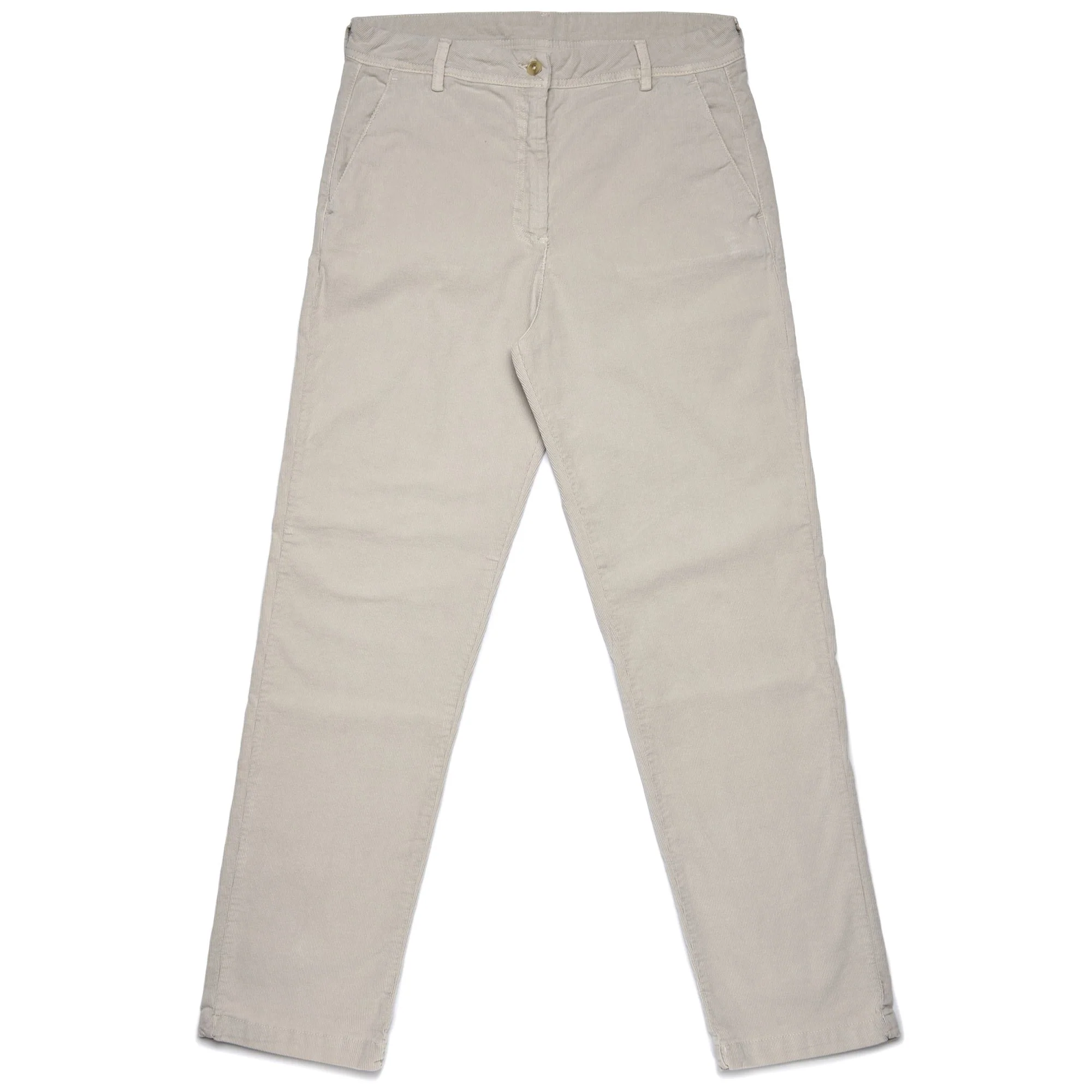 ISTRION CORDUROY - Pants - CHINO - Woman - BEIGE MOONBEAM