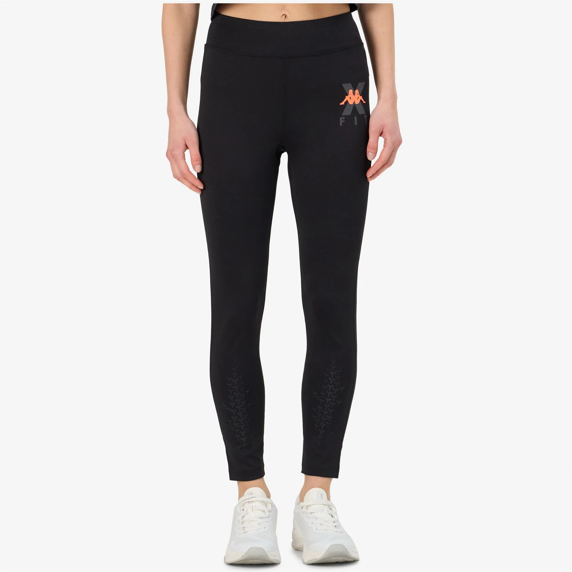KOMBAT WKT EQUILA - Pants - Sport Trousers - Woman - BLACK-NEON CORAL - Image 6