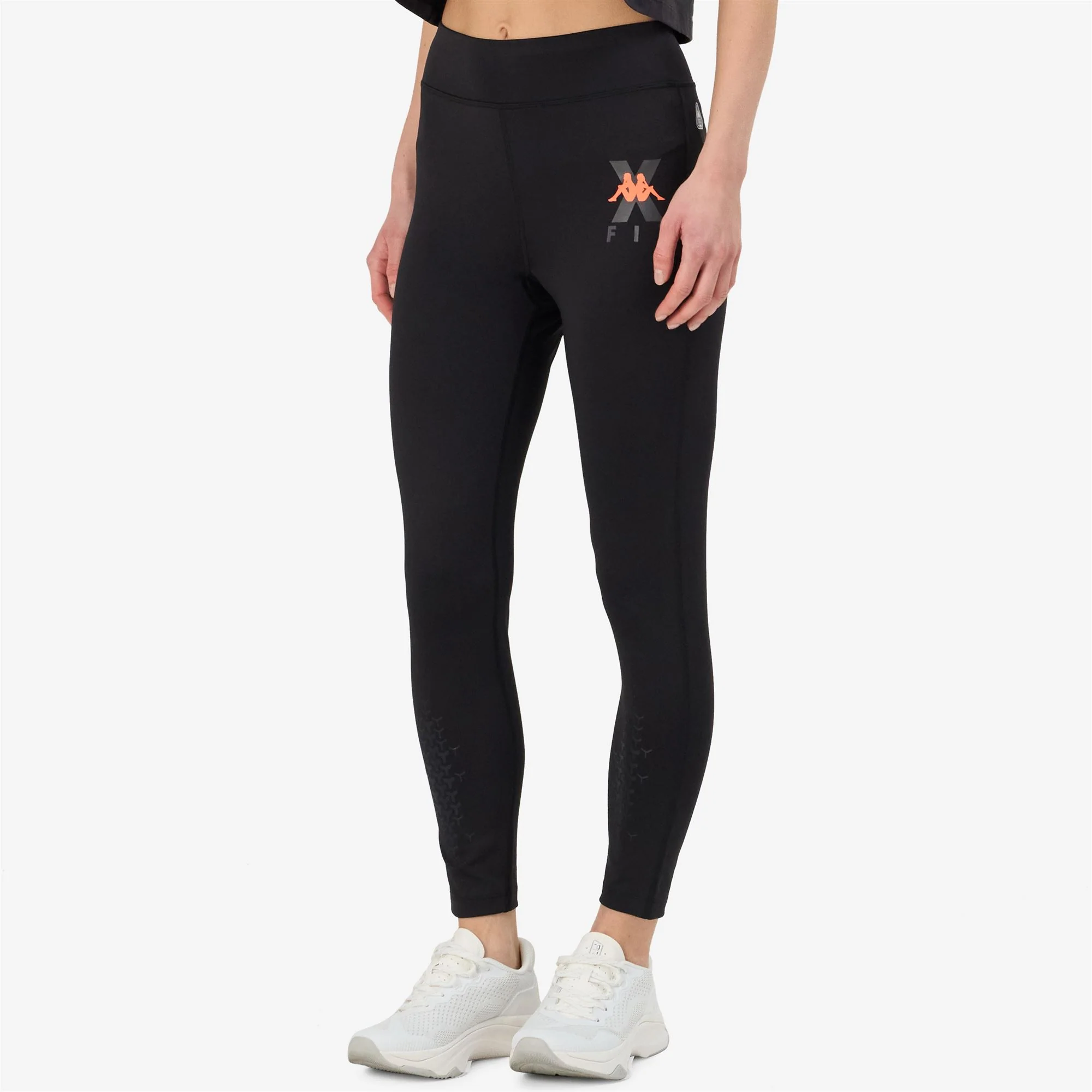 KOMBAT WKT EQUILA - Pants - Sport Trousers - Woman - BLACK-NEON CORAL - Image 7