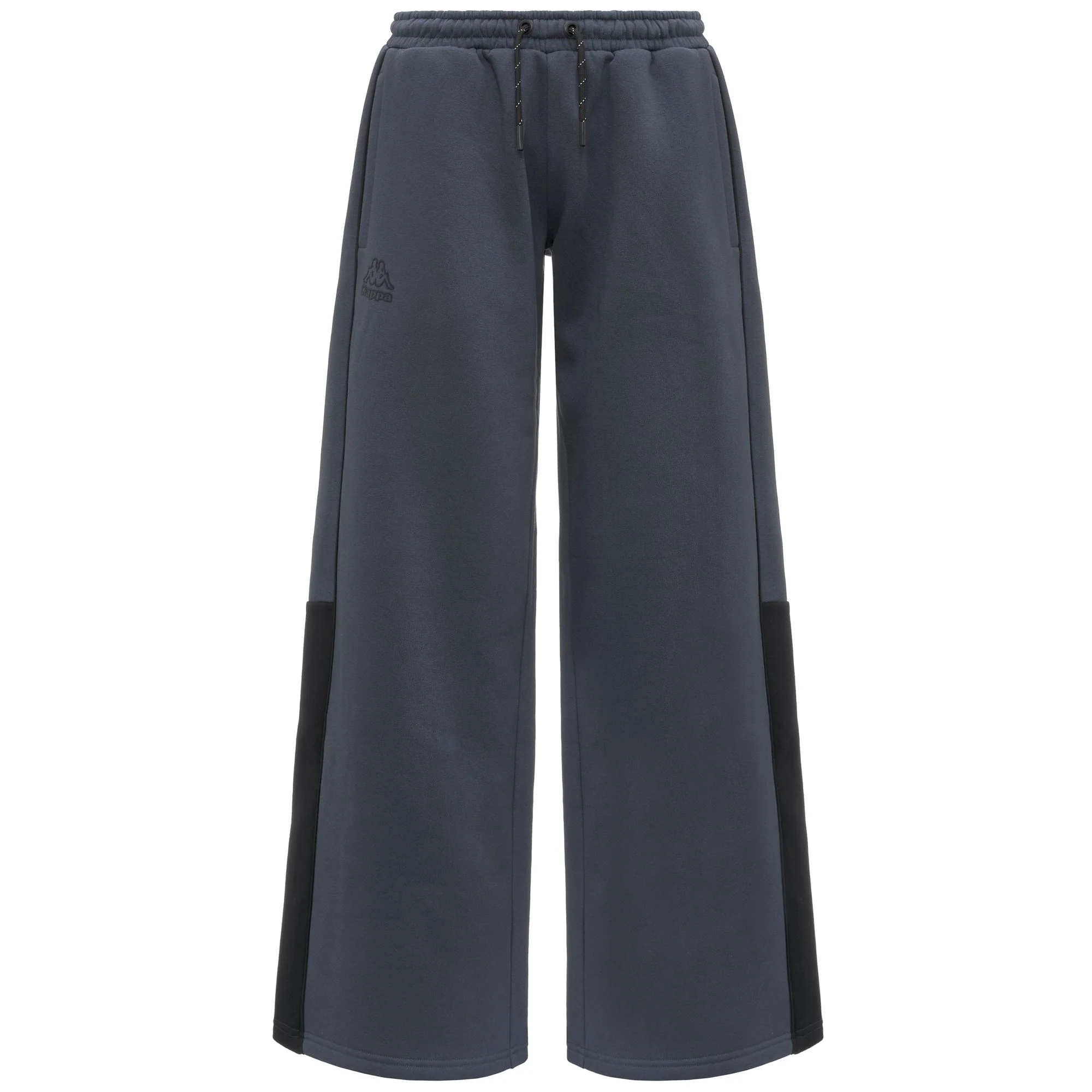 LOGO GARE - Pants - Sport Trousers - Woman - GREY INK-BLACK