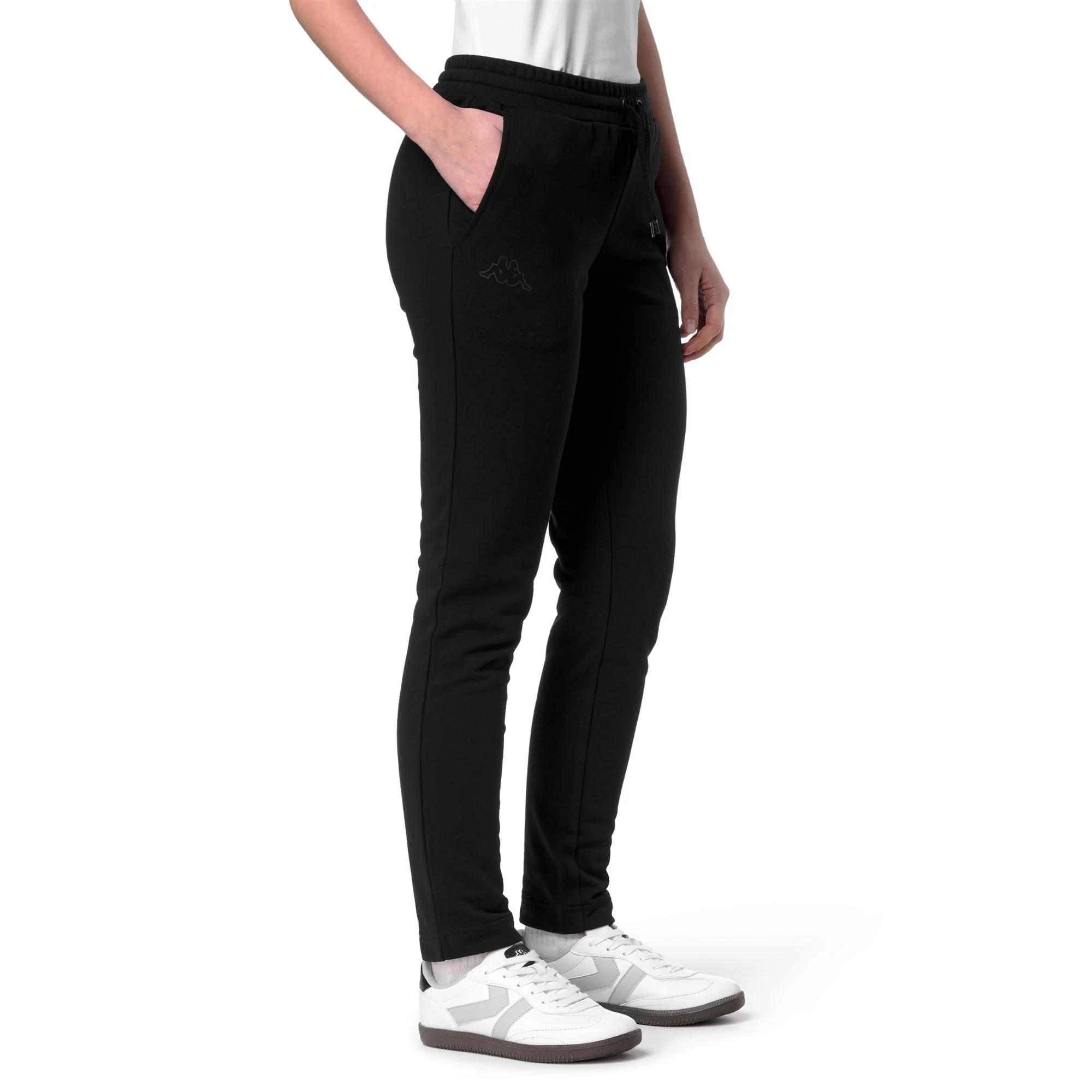 LOGO SUNNY - Pants - Sport Trousers - Woman - BLACK