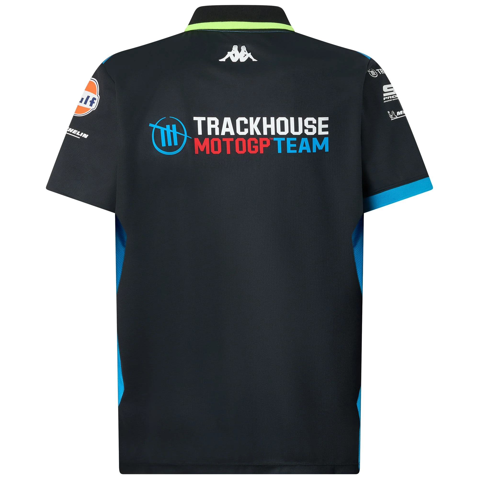 ACROZ TRACKHOUSE - Polo Shirts - Polo - Man - GREY ANTRACHITE-BLUE DIVA-NEON YELLOW - Image 3