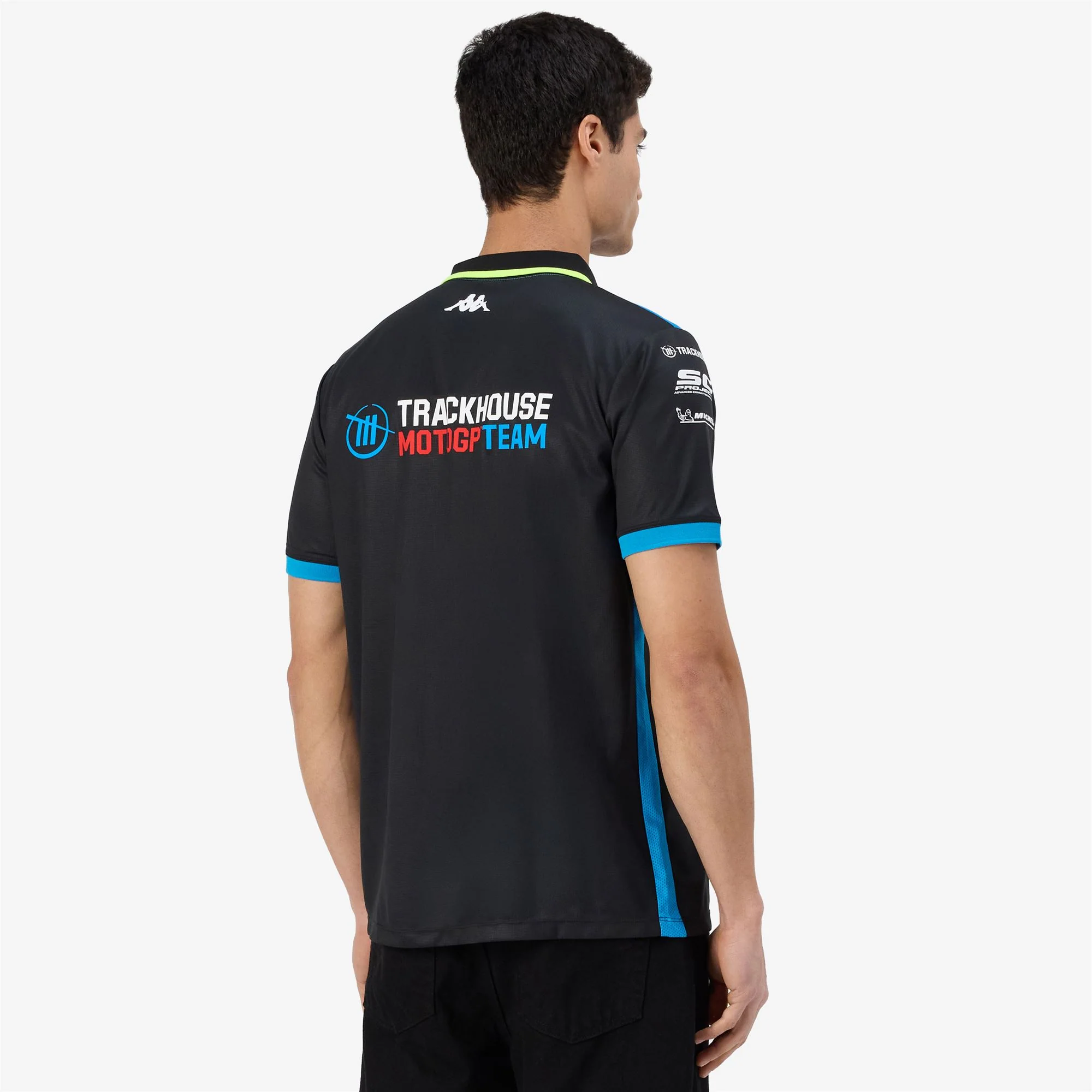 ACROZ TRACKHOUSE - Polo Shirts - Polo - Man - GREY ANTRACHITE-BLUE DIVA-NEON YELLOW - Image 6