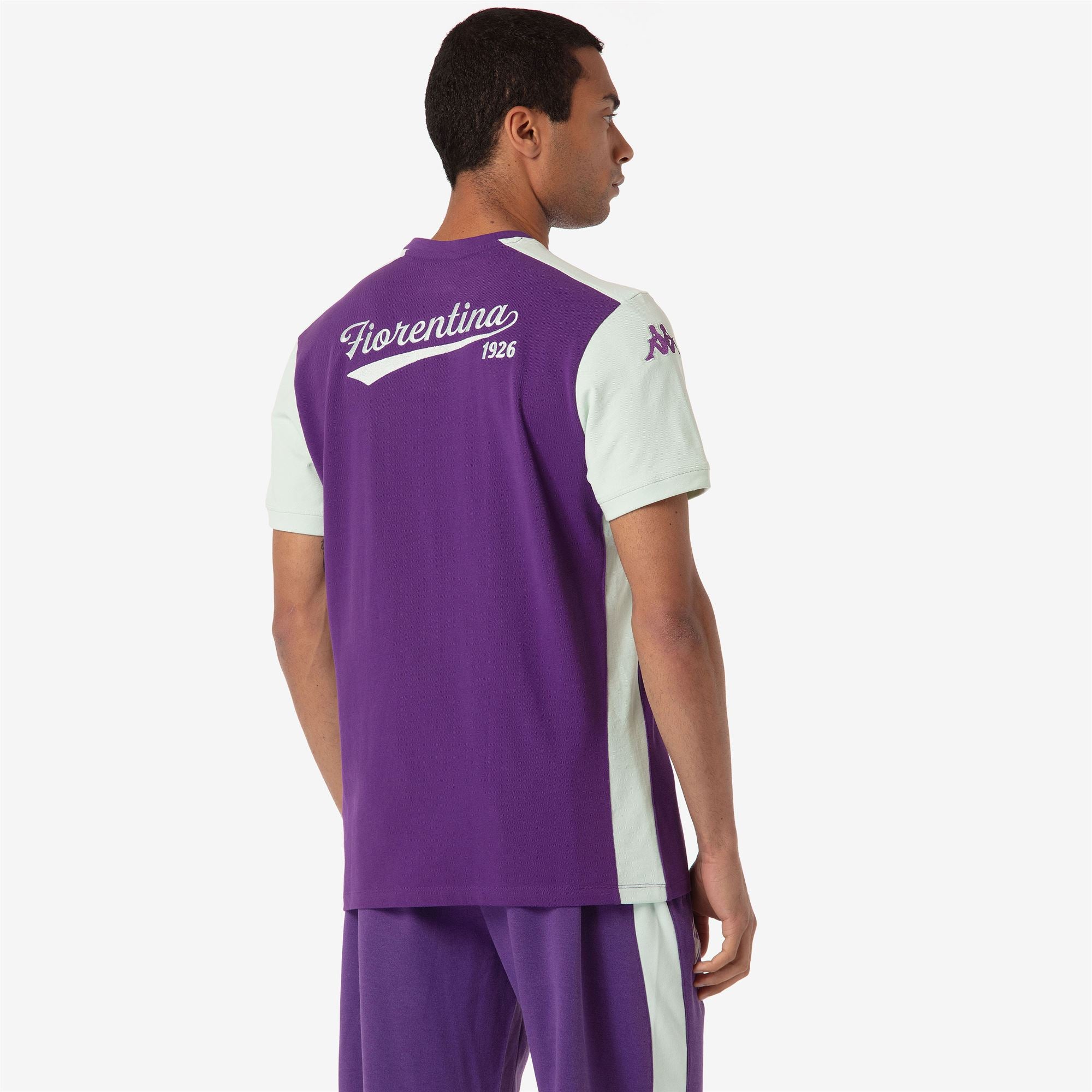 ANGATA 8 FIORENTINA - Polo Shirts - Polo - Man - VIOLET INDIGO-GREEN WATER - Image 6