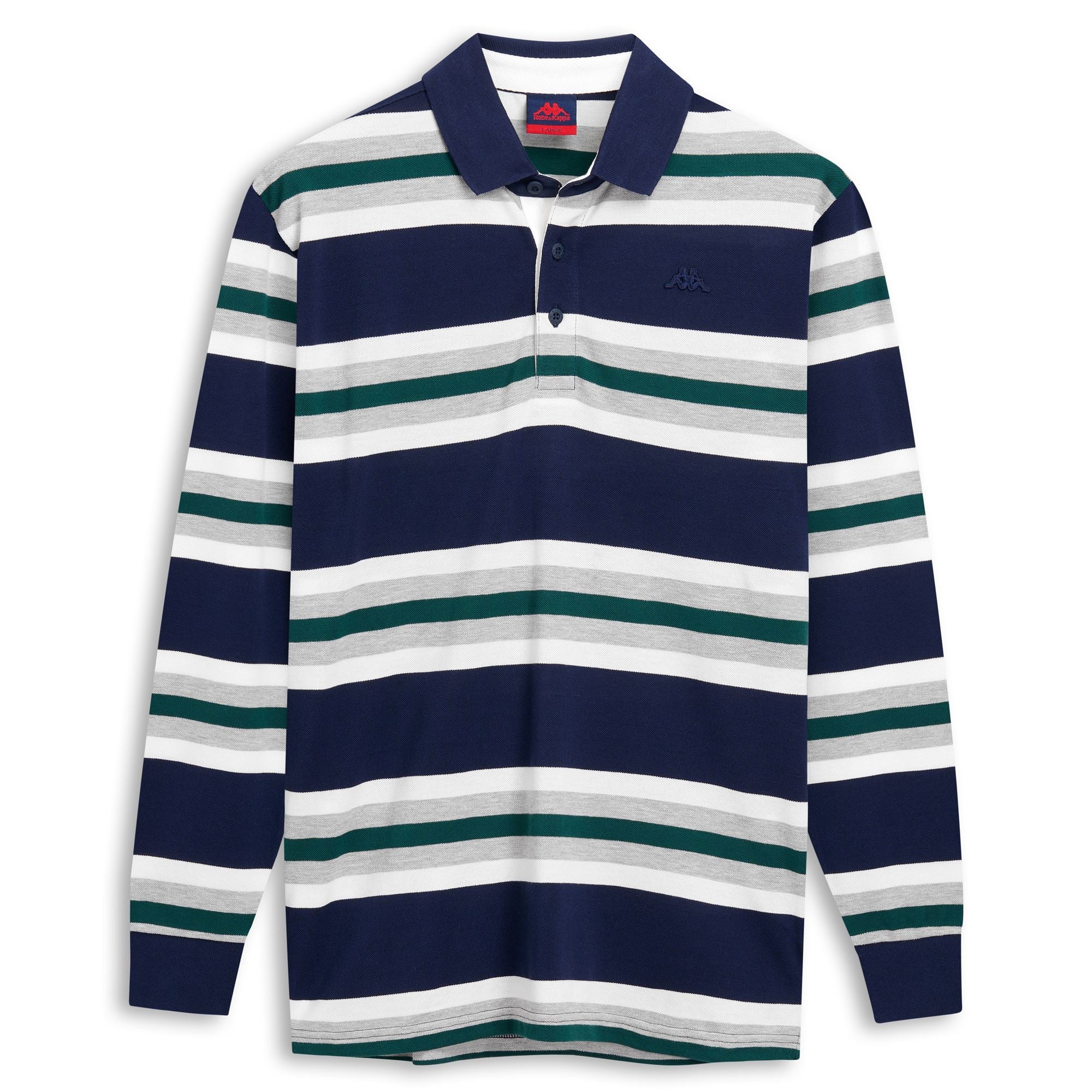 ASSAR - Polo Shirts - Polo - Man - BLUE IRIS-WHITE NATURAL-GREY-GREEN JUNE - Image 2