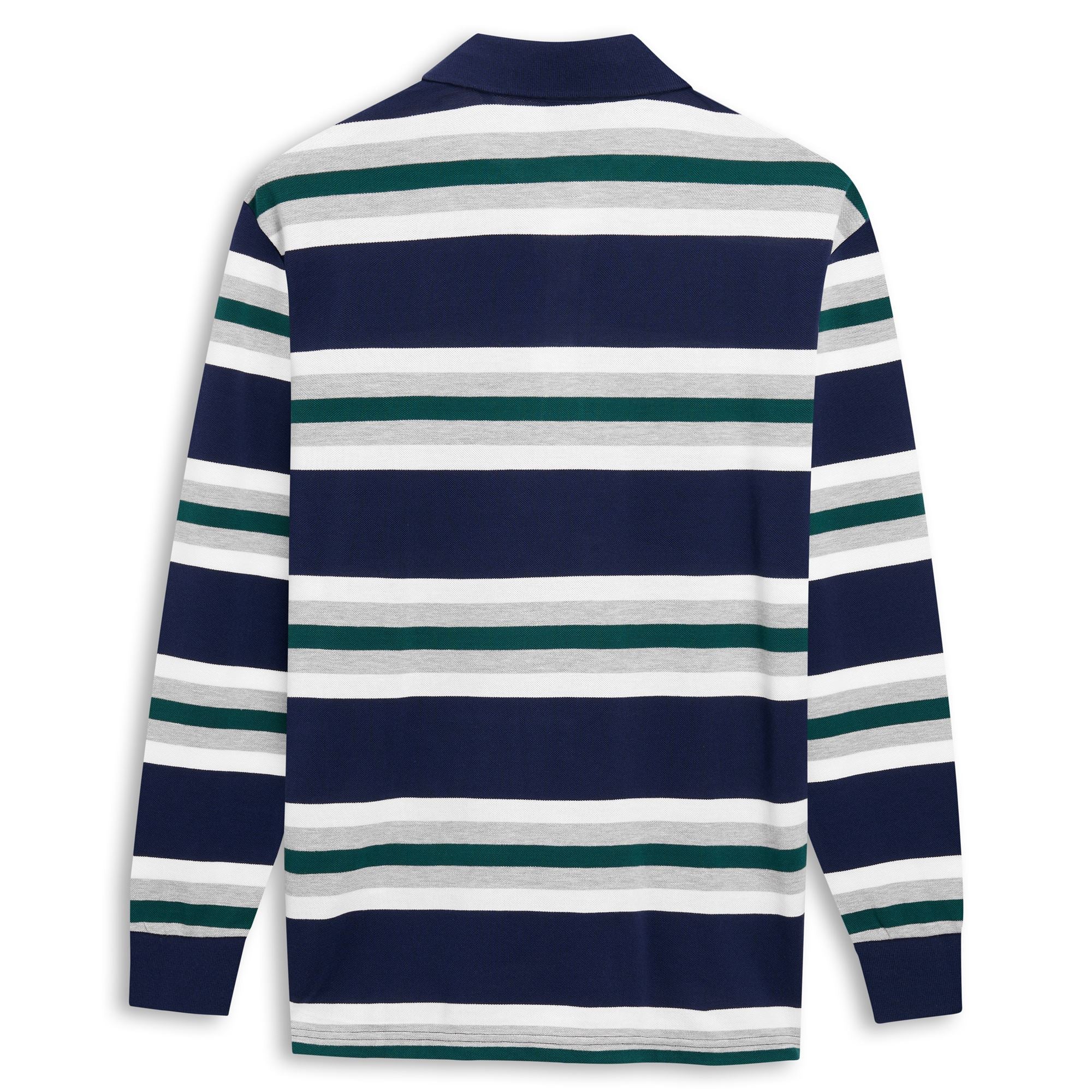 ASSAR - Polo Shirts - Polo - Man - BLUE IRIS-WHITE NATURAL-GREY-GREEN JUNE - Image 3