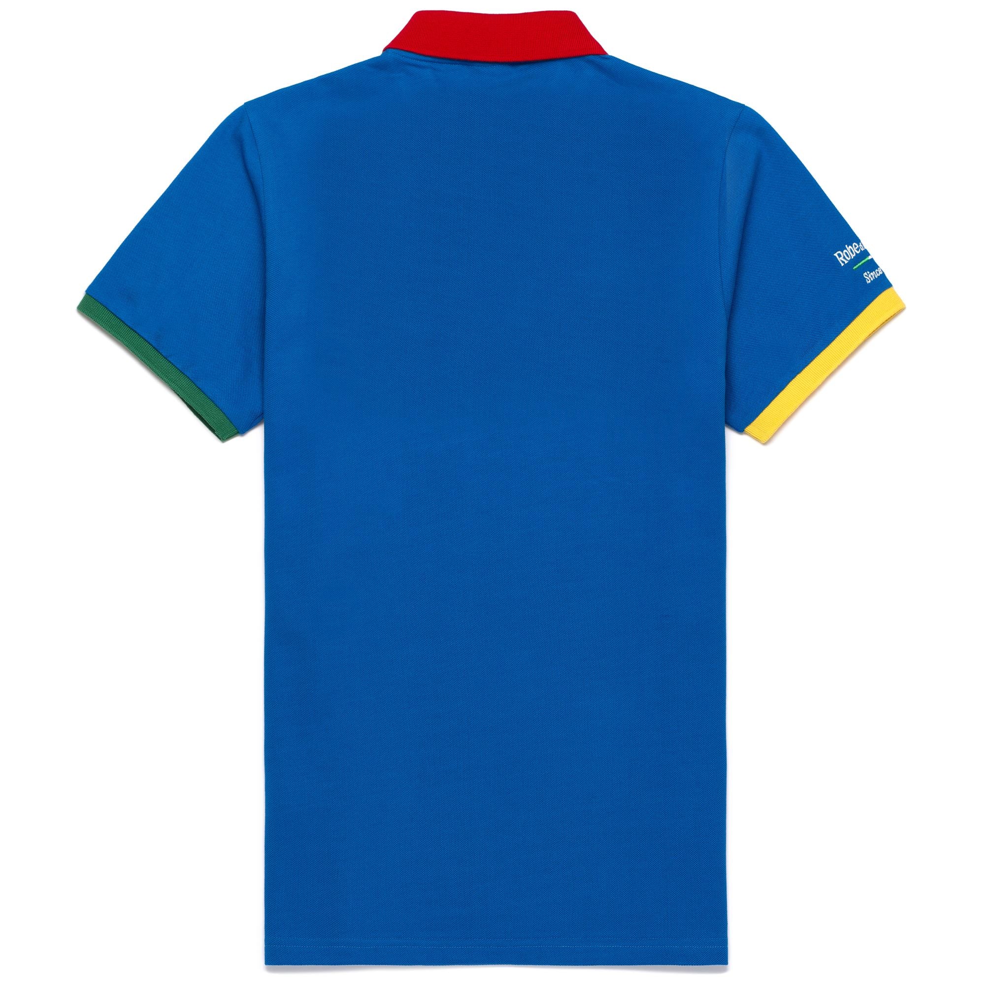 EROI POLO MILANO - Polo Shirts - Polo - Man - AZURE-YELLOW-RED - Image 2