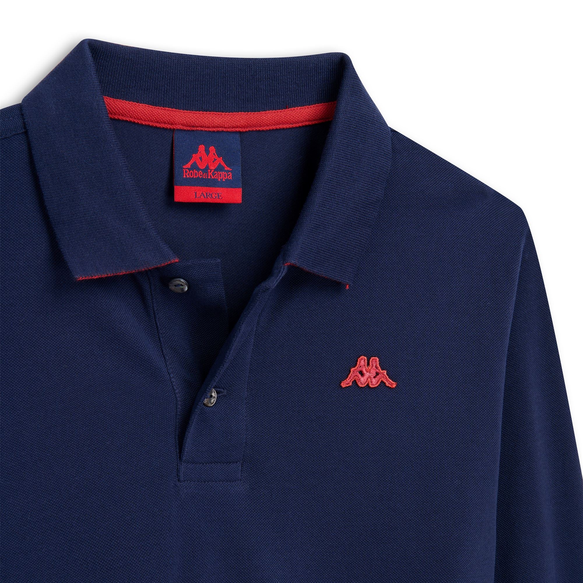 HANCOCK - Polo Shirts - Polo - Man - BLUE IRIS-BROWN PIQUANT - Image 4