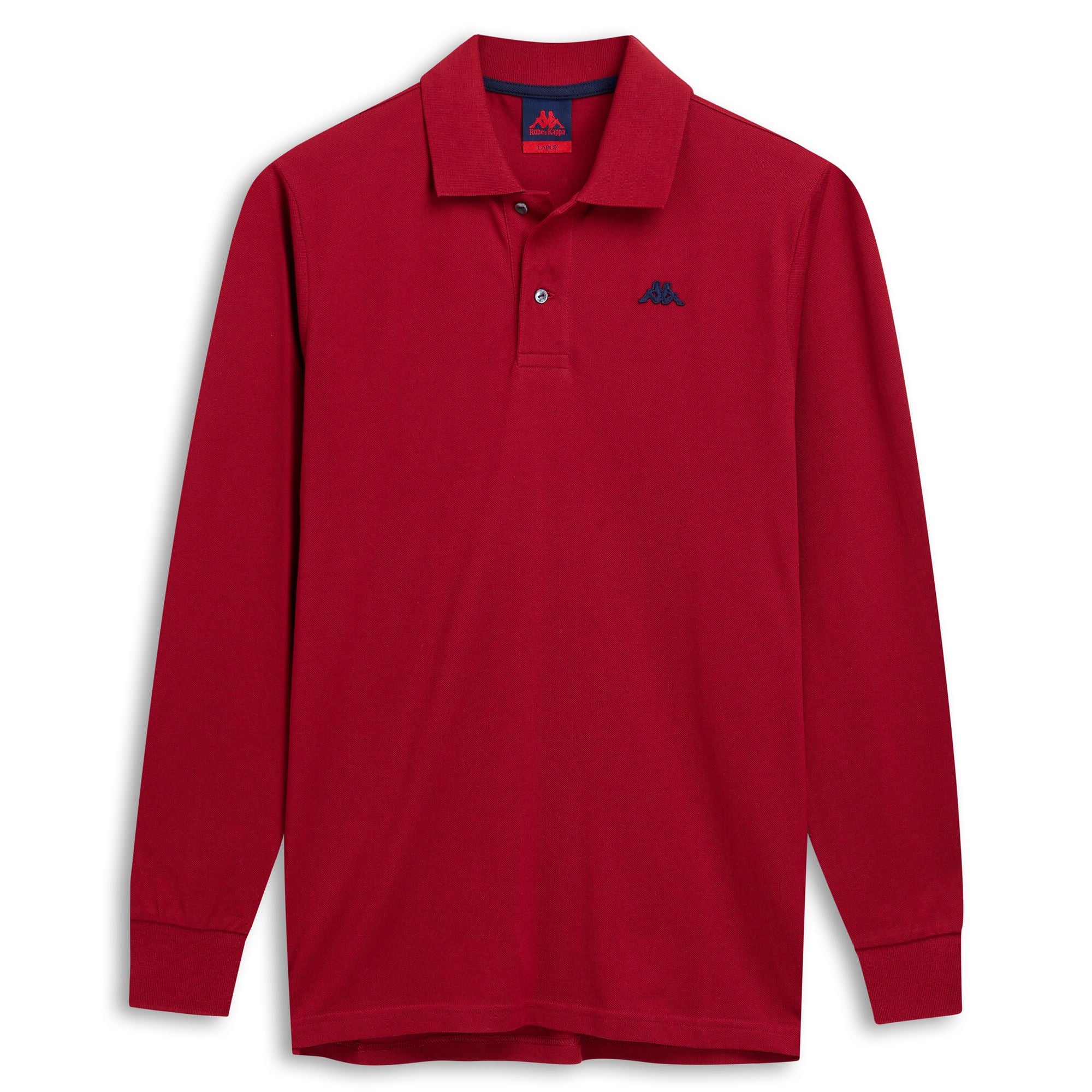 HANCOCK - Polo Shirts - Polo - Man - RED POMEGRANATE-BLUE IRIS - Image 2
