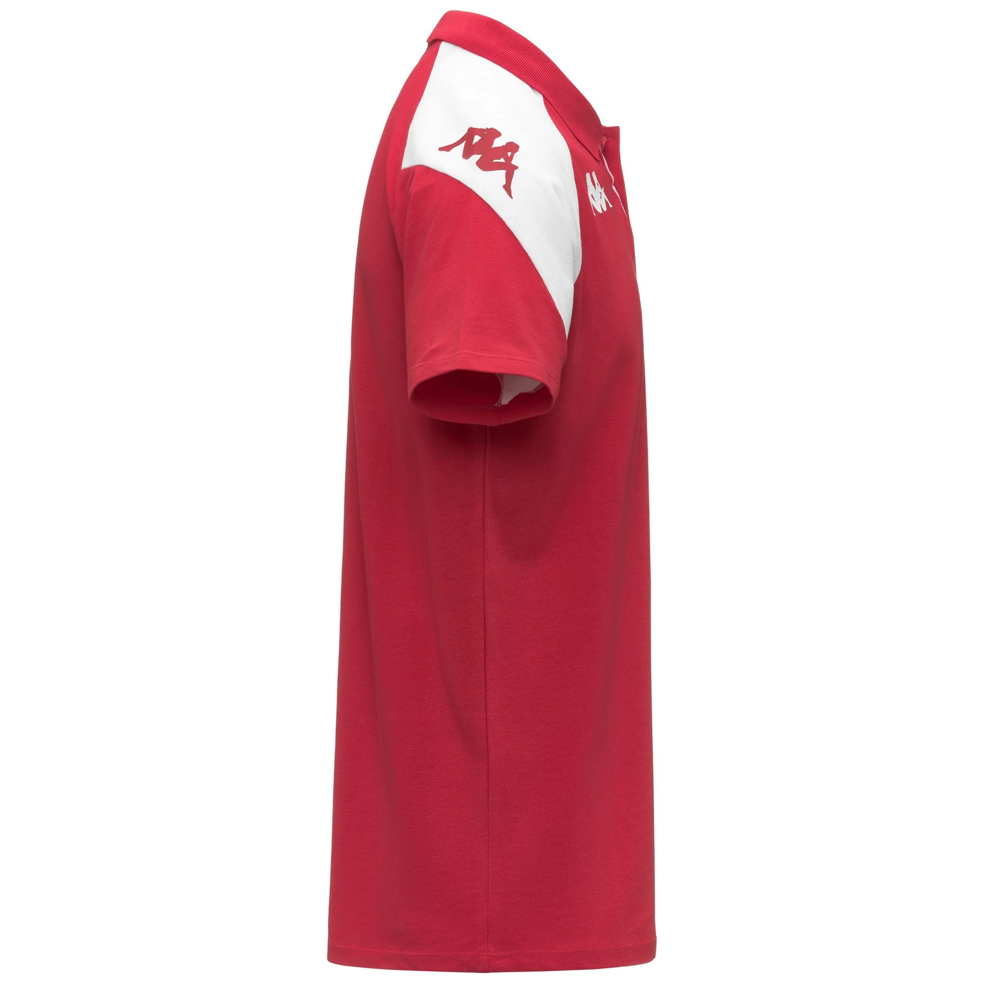 KAPPA4FOOTBALL LANETTO - Polo Shirts - Polo - Man - RED-WHITE