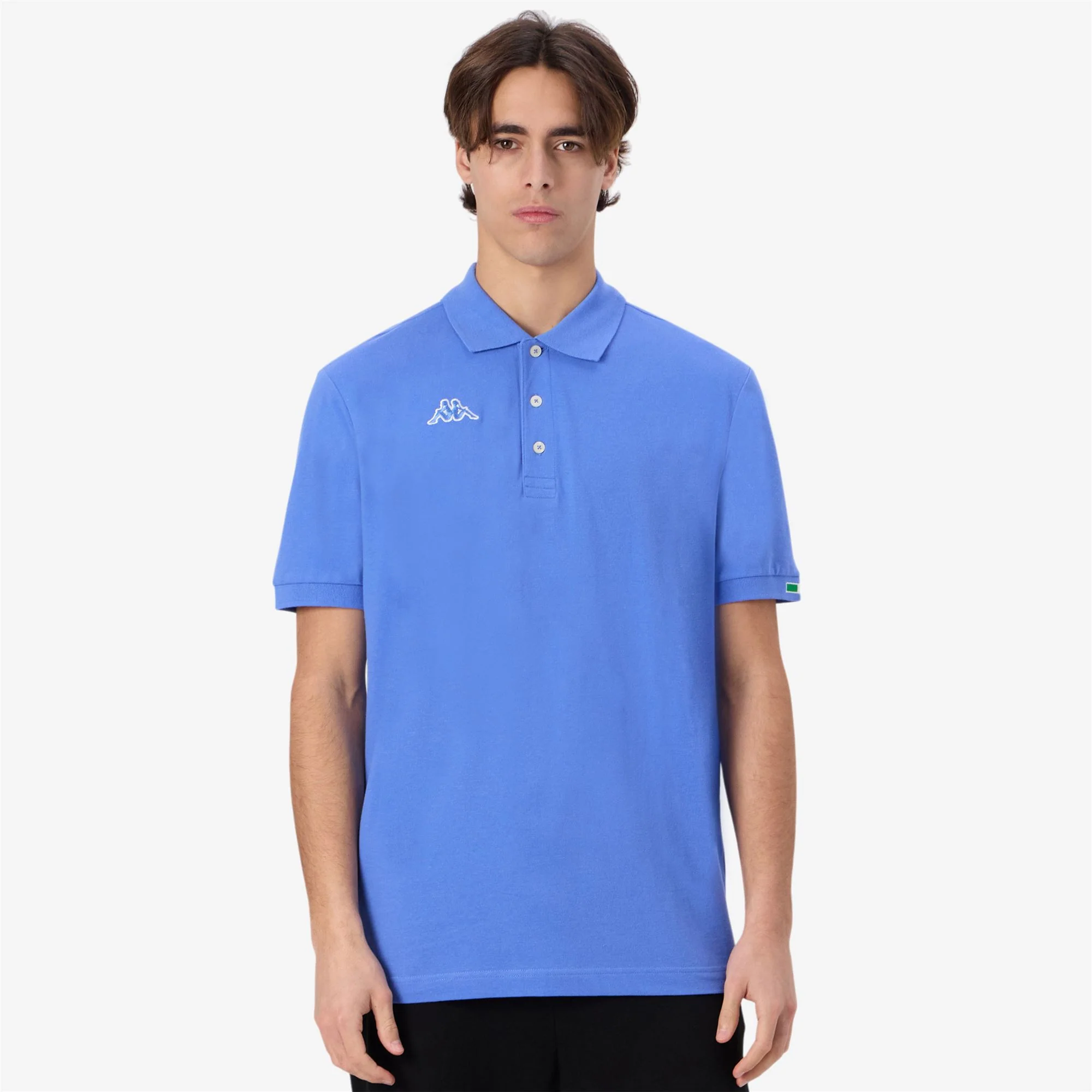 LOGO MALTAXITA MSS - Polo Shirts - Polo - Man - BLUE ULTRAMARINE - Image 4