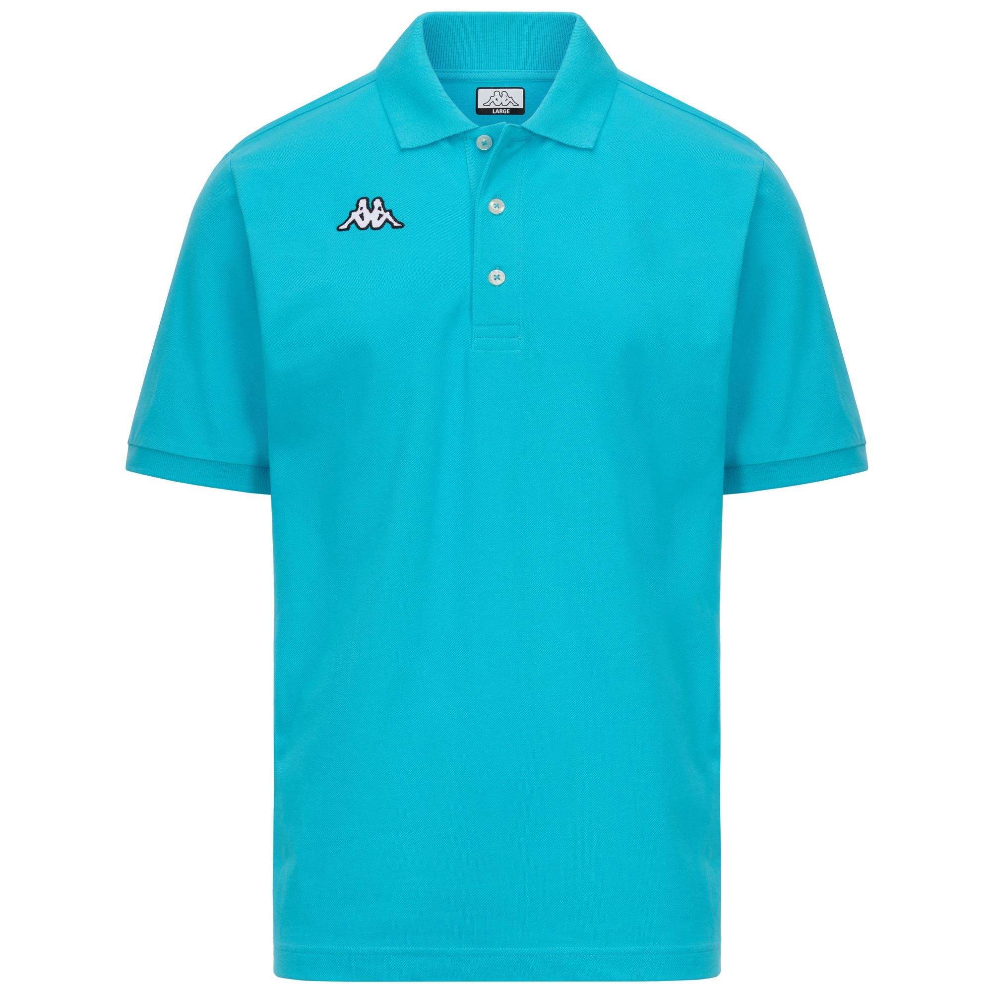 LOGO SHARAS MSS - Polo Shirts - Polo - Man - TURQUOISE FAIRY