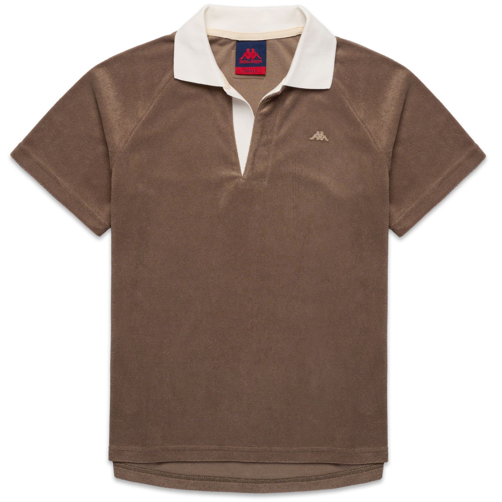 NATANA - Polo Shirts - Polo - Woman - BROWN LT WALNUT-WHITE NATURAL