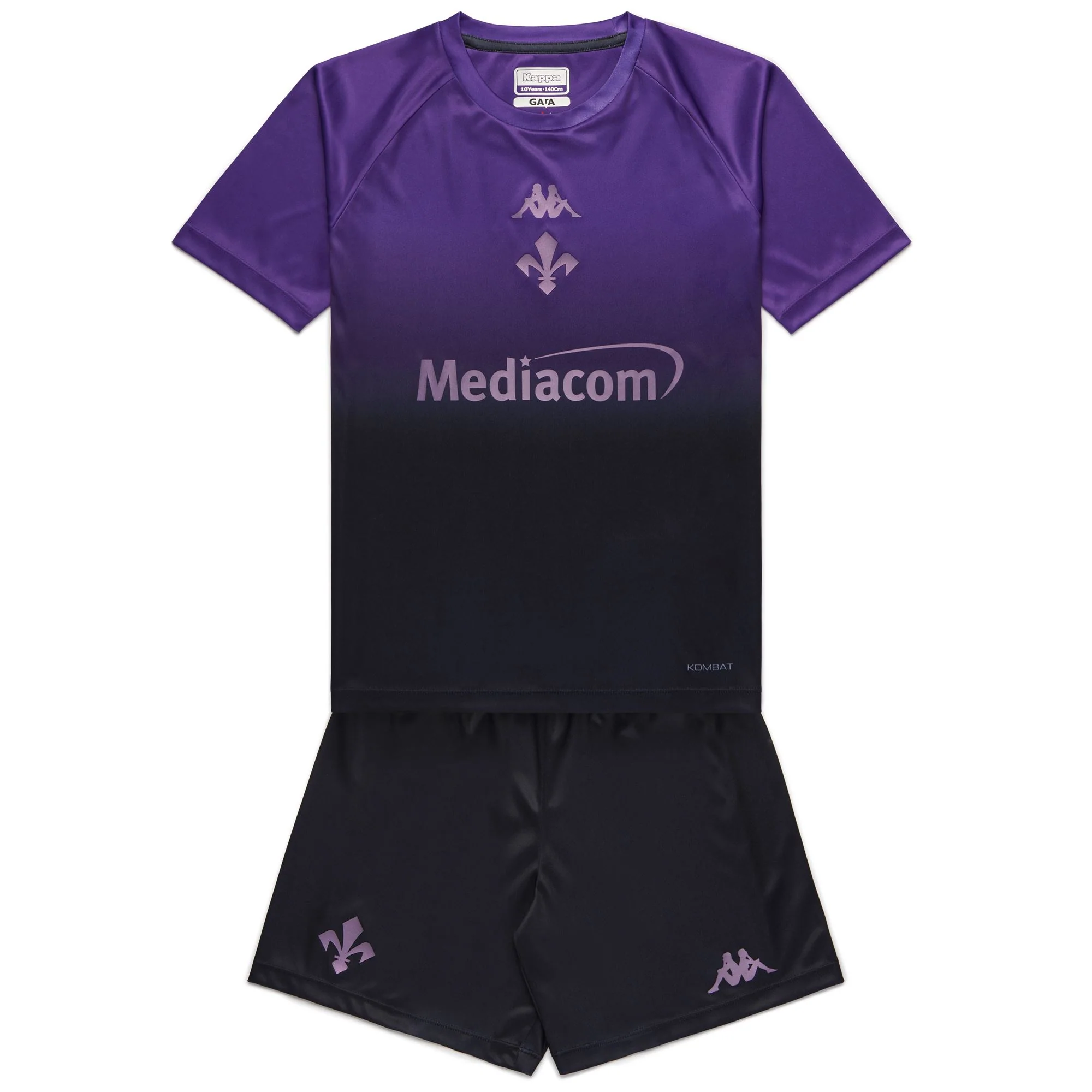 KOMBAT KIT 2025 FIORENTINA - SETS - Shorts / T-Shirt - Boy - VIOLET INDIGO-BLACK