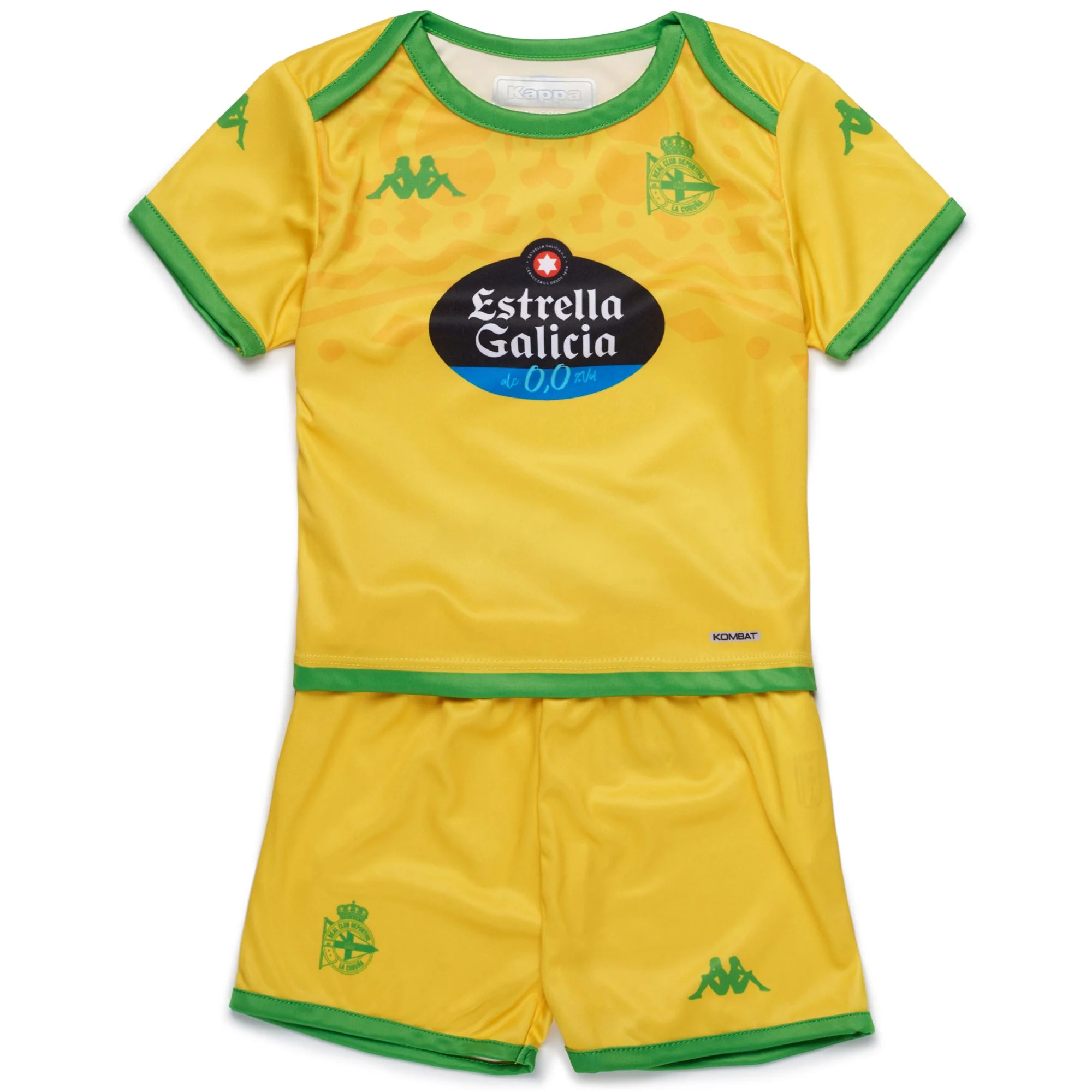 KOMBAT BABY KIT 2024 DEPORTIVO - SETS - Shorts / T-Shirt - Kid unisex - YELLOW-GREEN
