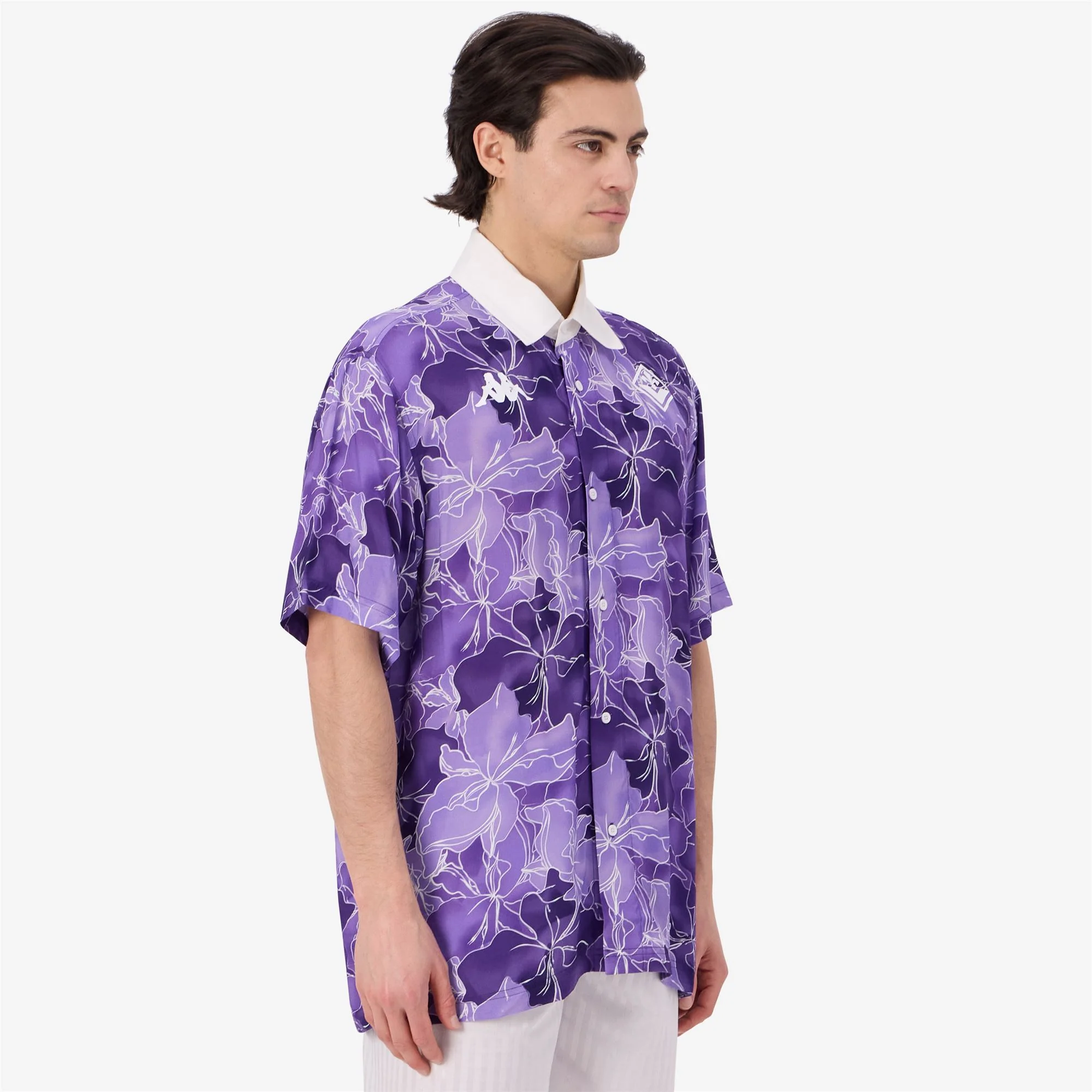 SUPPORTER ABAHIRT FIORENTINA - SHIRTS - Top - Man - VIOLET INDIGO-WHITE - Image 5