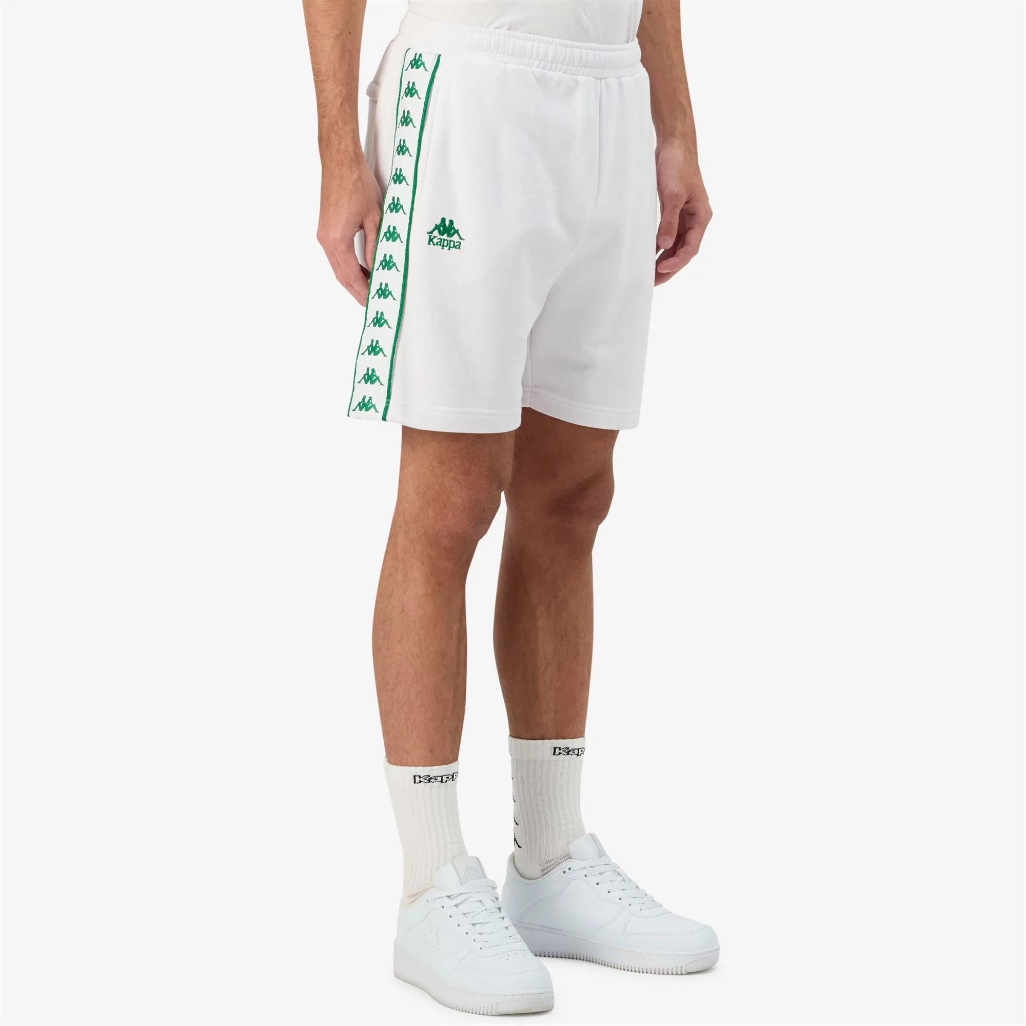 222 BANDA OVIEDO - Shorts - Sport Shorts - Man - WHITE-GREEN TEE - Image 5