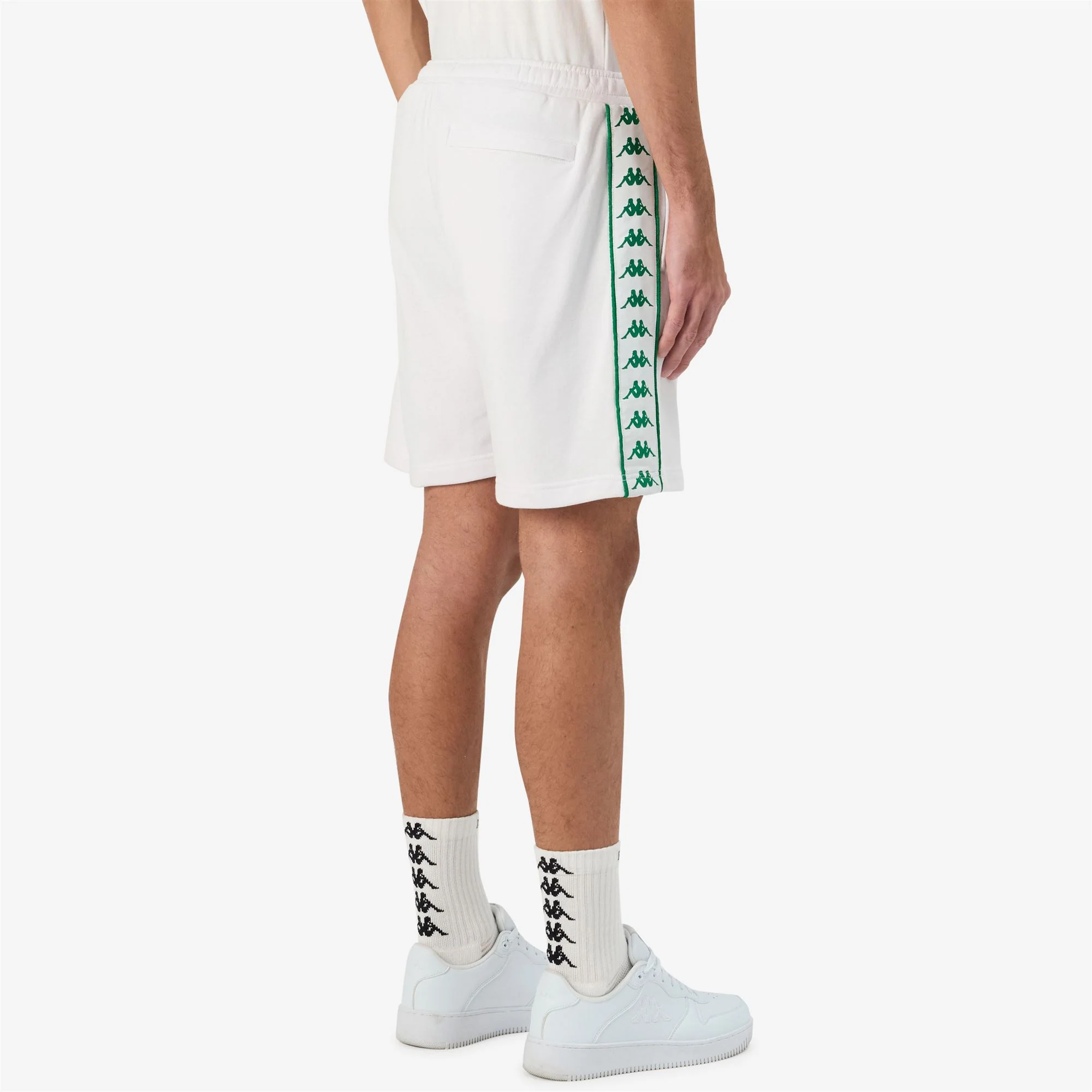 222 BANDA OVIEDO - Shorts - Sport Shorts - Man - WHITE-GREEN TEE - Image 6