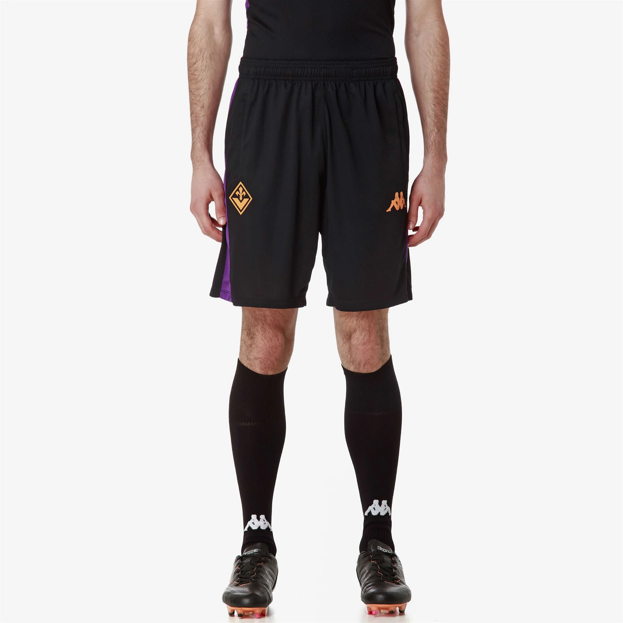 AHORAZIP PRO 8 FIORENTINA - Shorts - Sport  Shorts - Man - BLACK-VIOLET INDIGO - Image 13