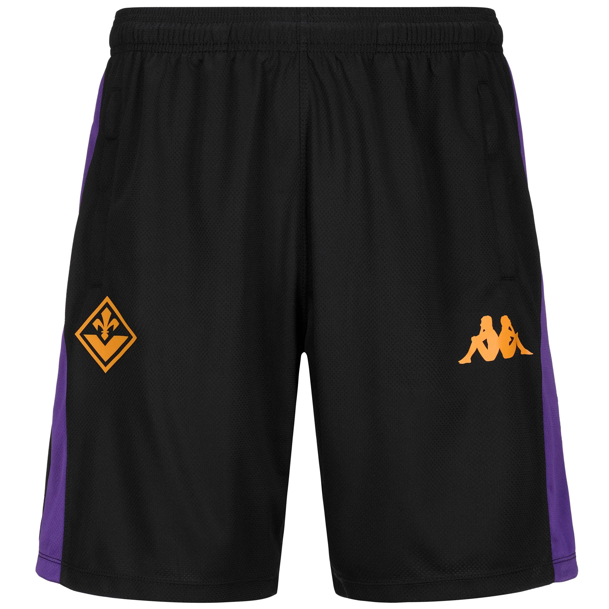 AHORAZIP PRO 8 FIORENTINA - Shorts - Sport  Shorts - Man - BLACK-VIOLET INDIGO - Image 8