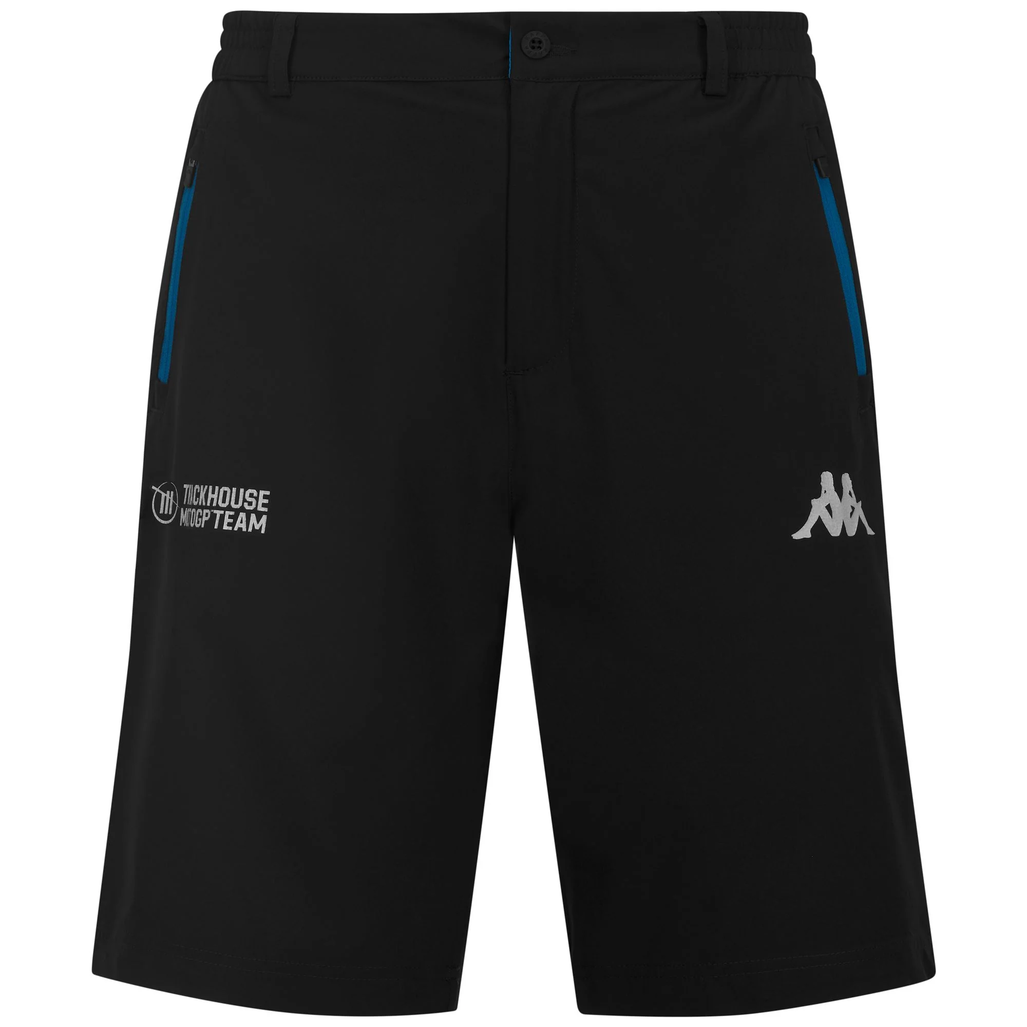 ANIPIM TRACKHOUSE - Shorts - Cargo - Man - GREY ANTRACHITE-BLUE DIVA