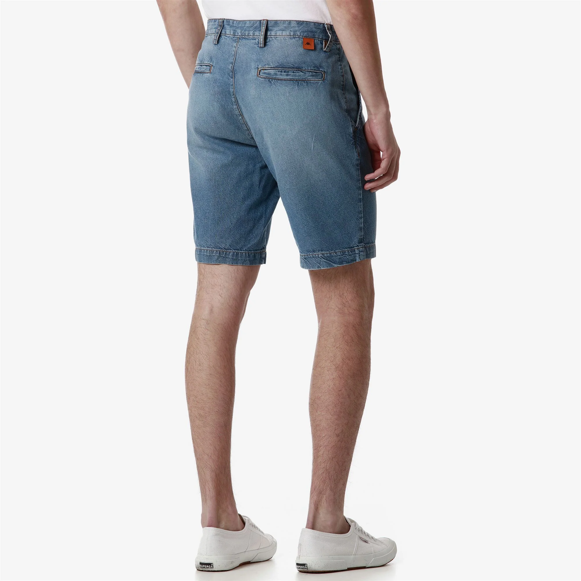 CHINGE - Shorts - CHINO - Man - MID BLUE INDIGO - Image 6