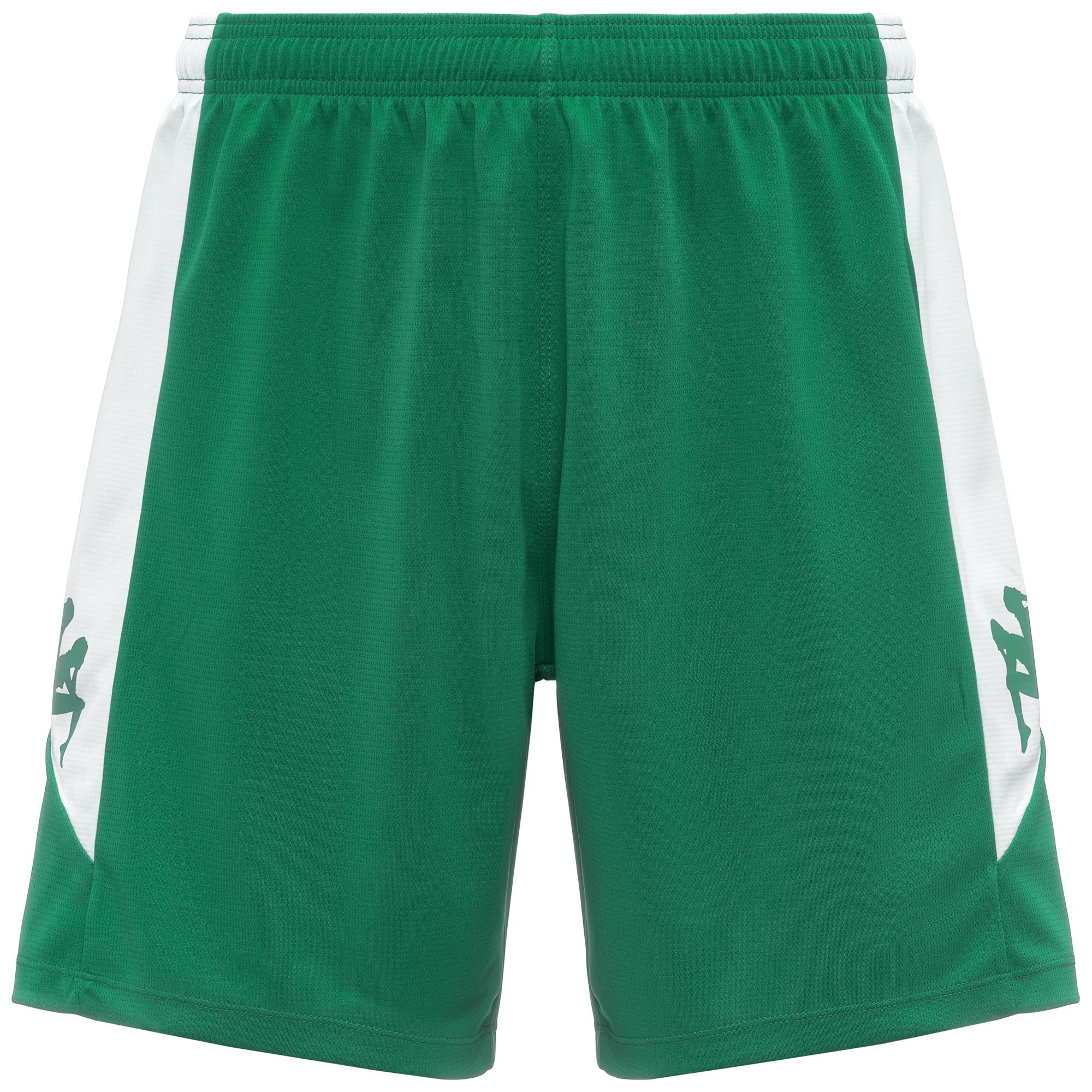 KAPPA4FOOTBALL LUCIO - Shorts - Sport Shorts - Man - GREEN-WHITE