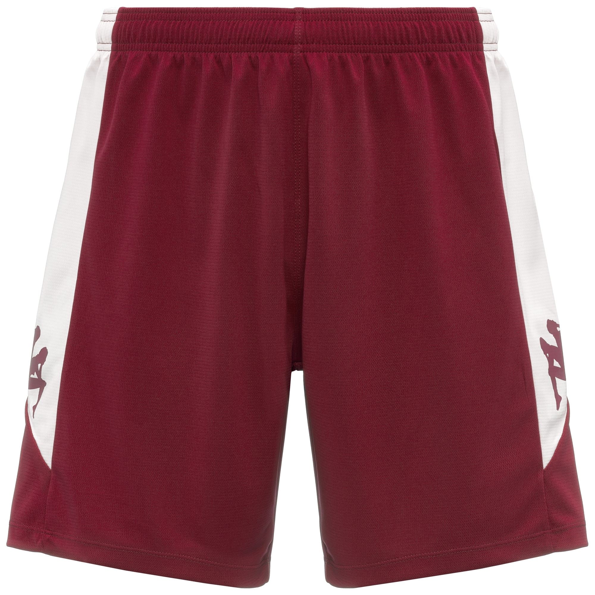 KAPPA4FOOTBALL LUCIO - Shorts - Sport Shorts - Man - RED GRANATA-WHITE