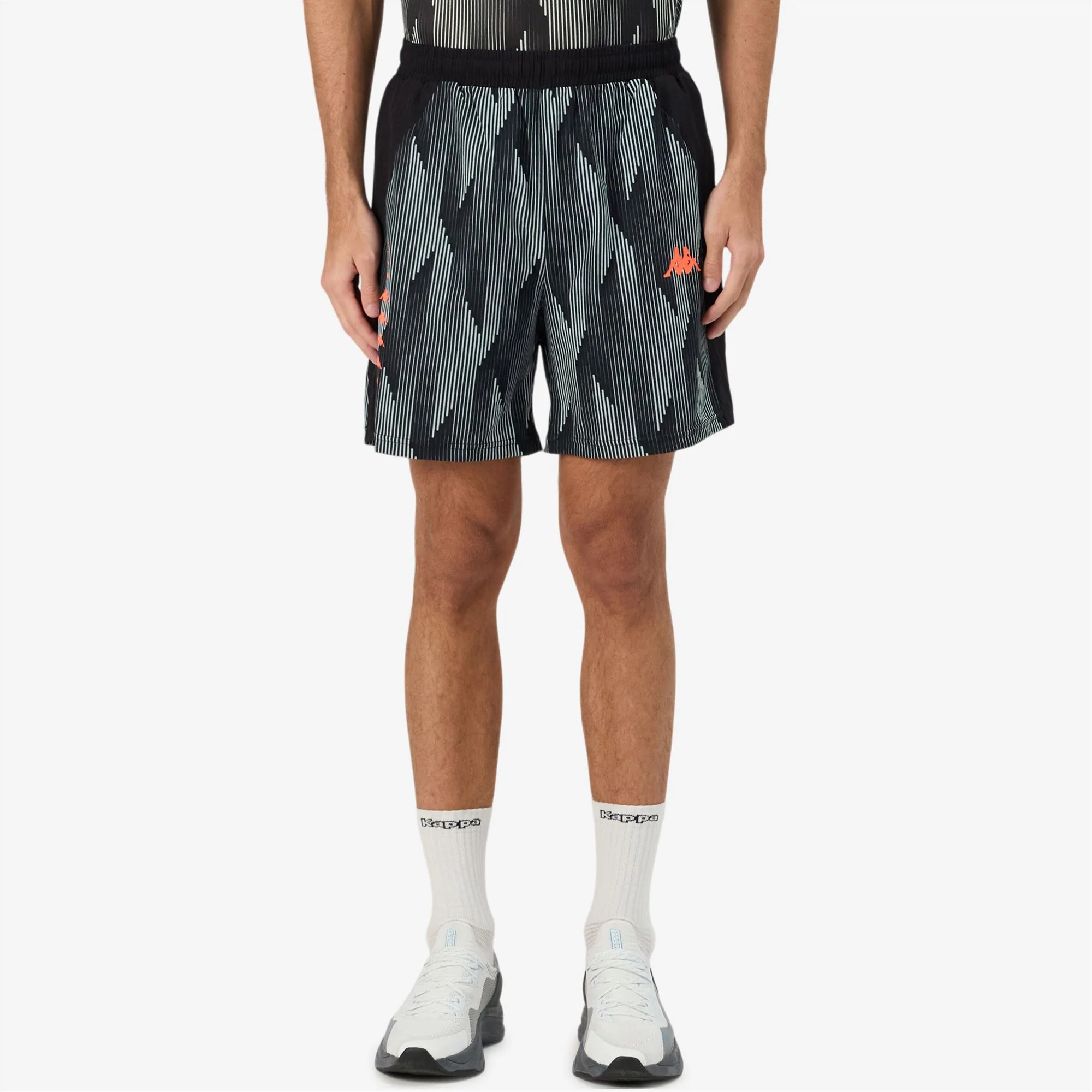 KOMBAT GELMON - Shorts - Sport Shorts - Man - BLACK-GREY BEAUTY-GREY BARELY - Image 6
