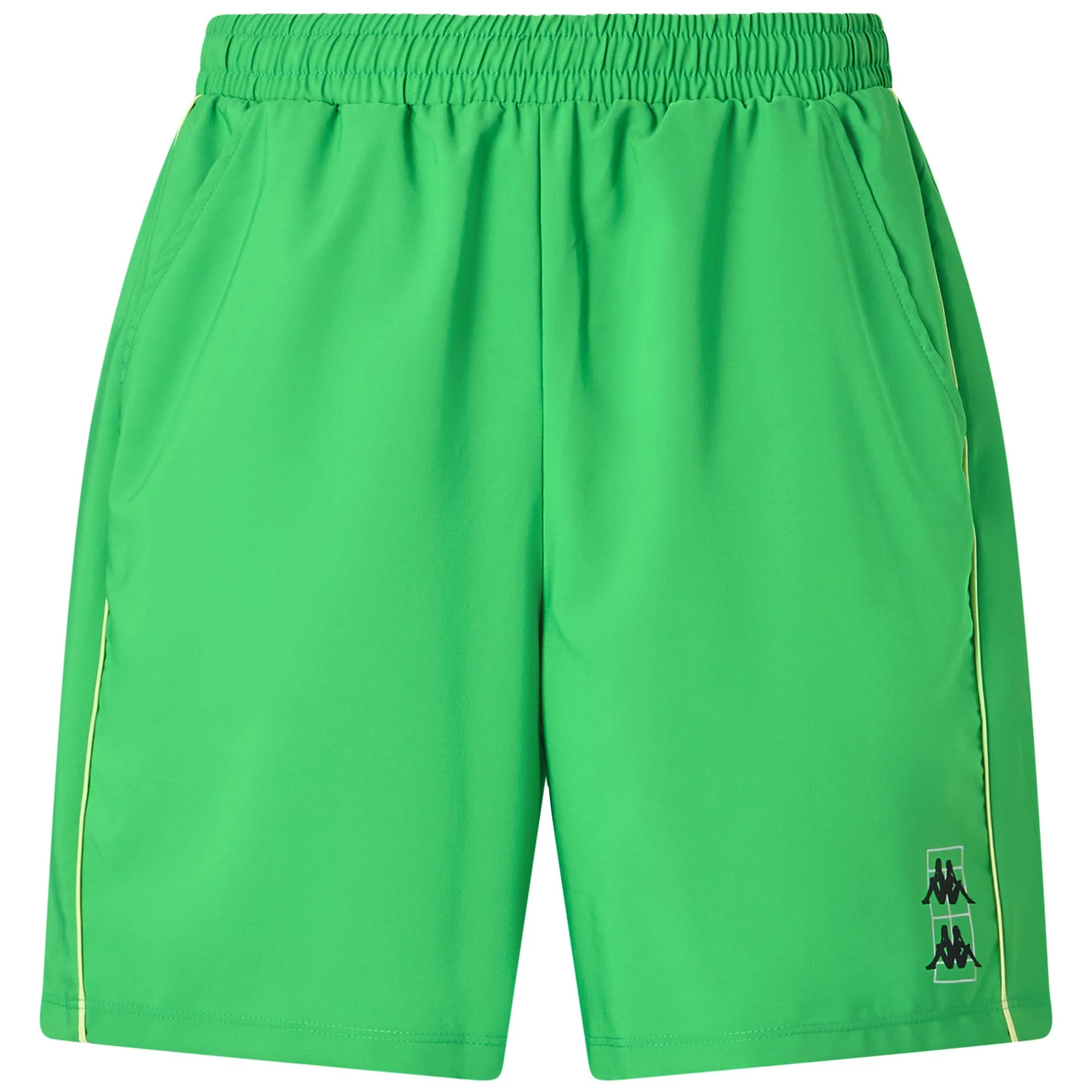KOMBAT PADEL FIVIO - Shorts - Sport Shorts - Man - GREEN FLUO-YELLOW LT SULPHUR