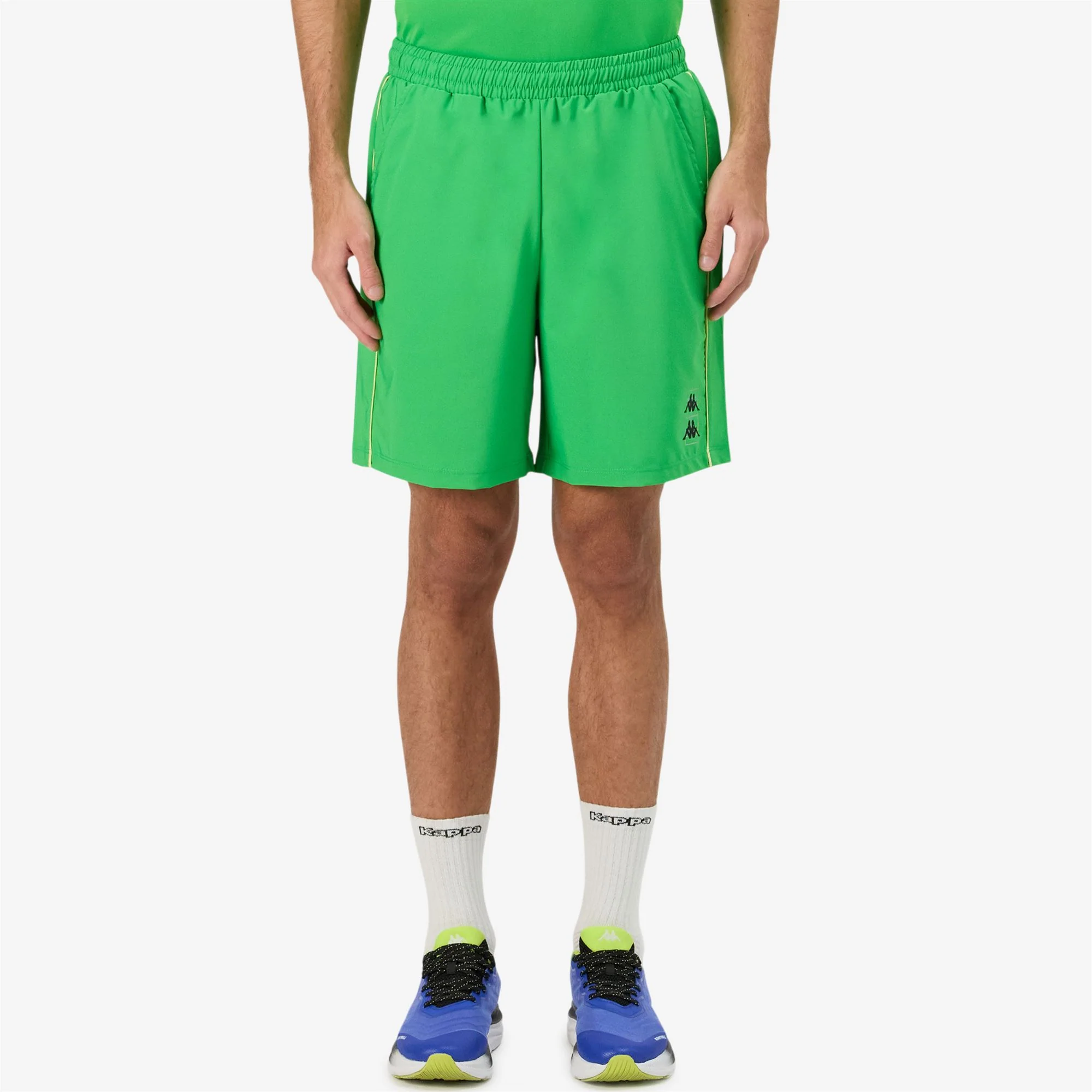 KOMBAT PADEL FIVIO - Shorts - Sport Shorts - Man - GREEN FLUO-YELLOW LT SULPHUR - Image 6