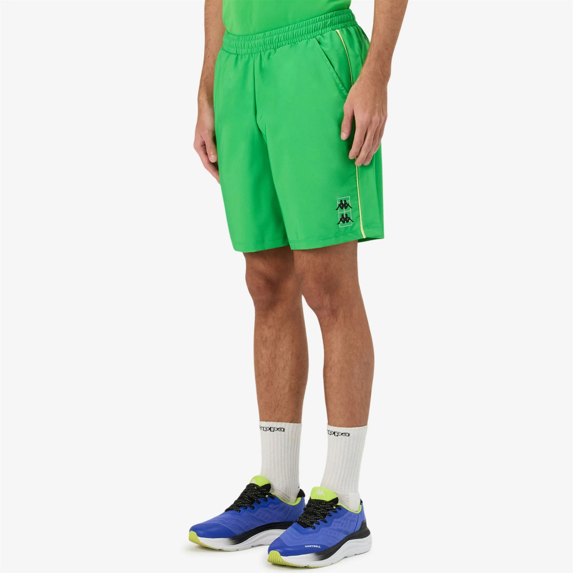 KOMBAT PADEL FIVIO - Shorts - Sport Shorts - Man - GREEN FLUO-YELLOW LT SULPHUR - Image 7