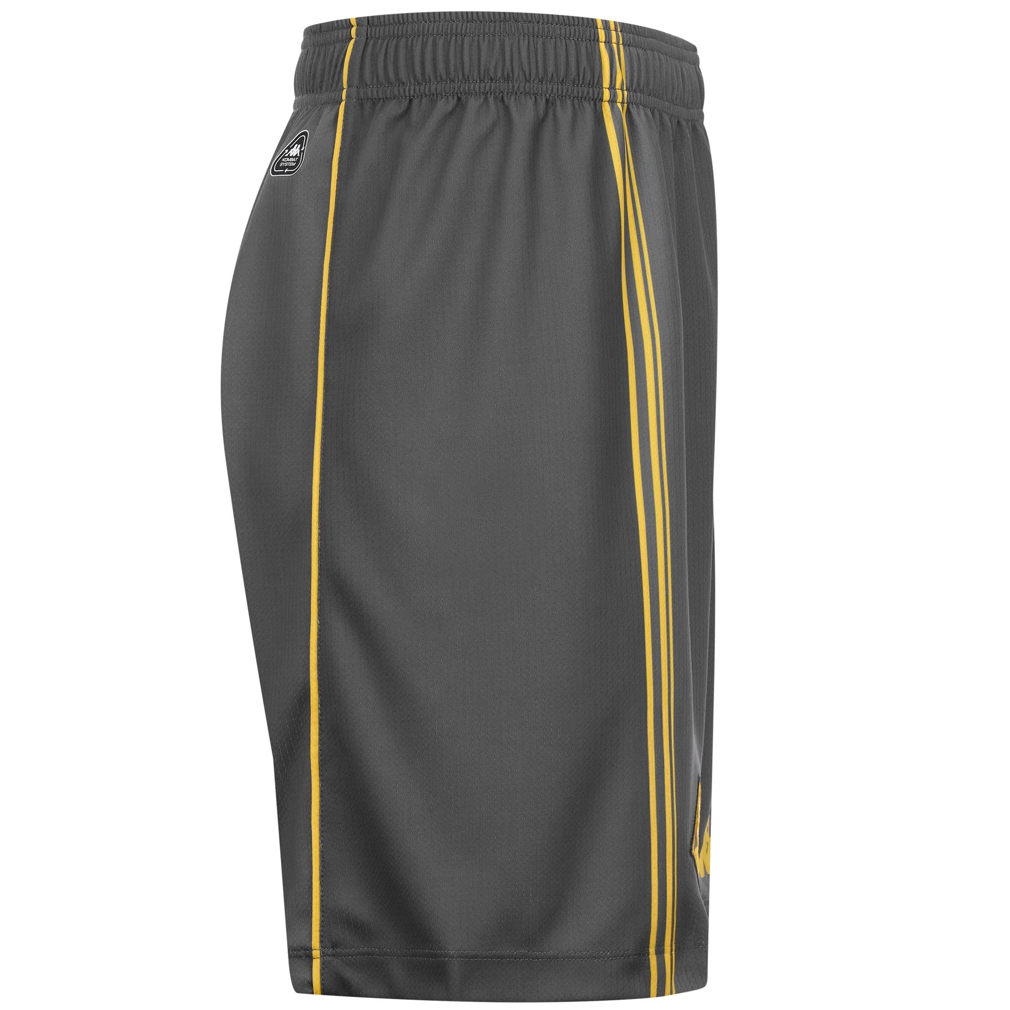 KOMBAT RYDER 2026 FIORENTINA - Shorts - Sport Shorts - Man - GREY POPPY-GREY SHADOW DK-YELLOW BUMBLEBEE - Image 2