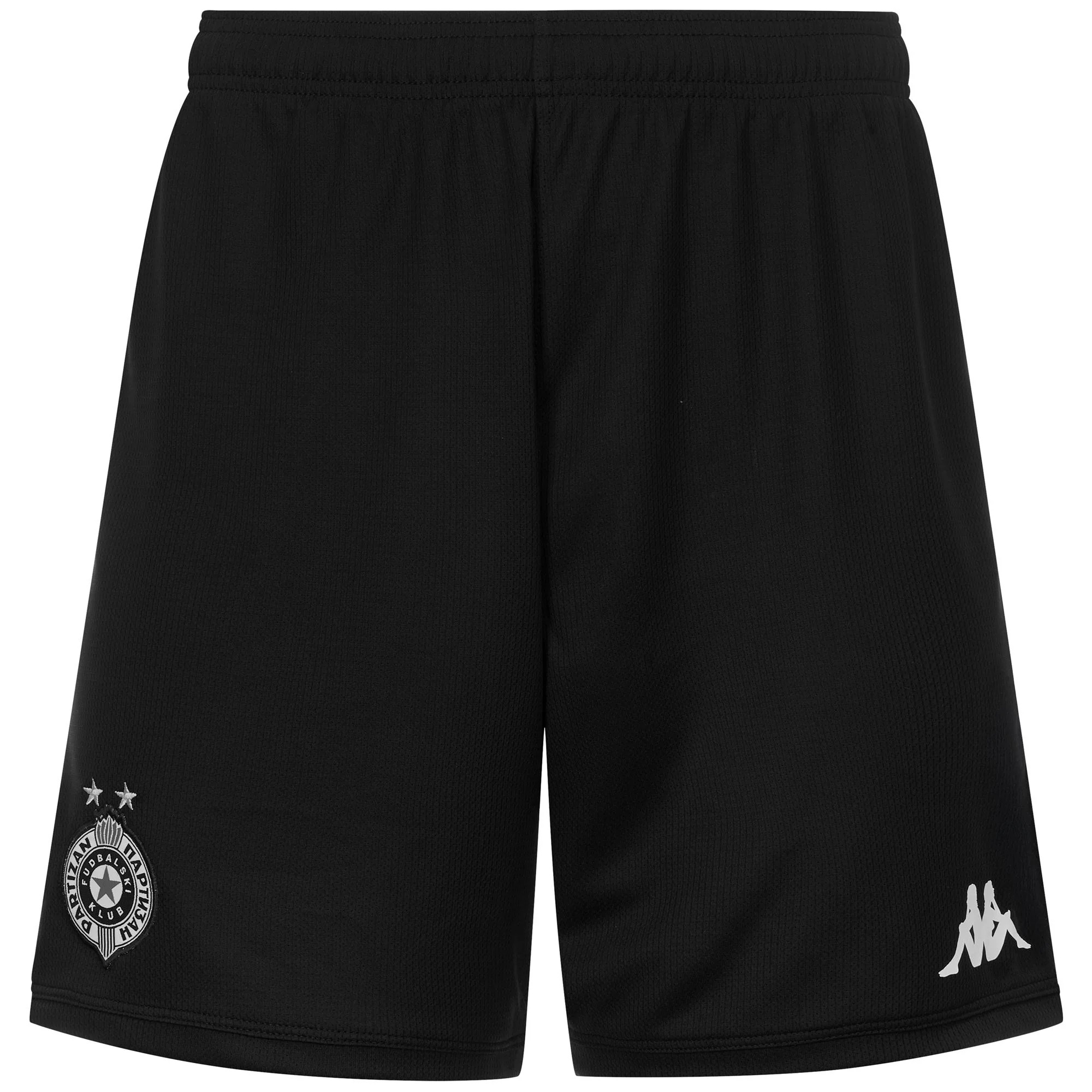 KOMBAT RYDER 2026 PARTIZAN - Shorts - Sport Shorts - Man - BLACK-WHITE