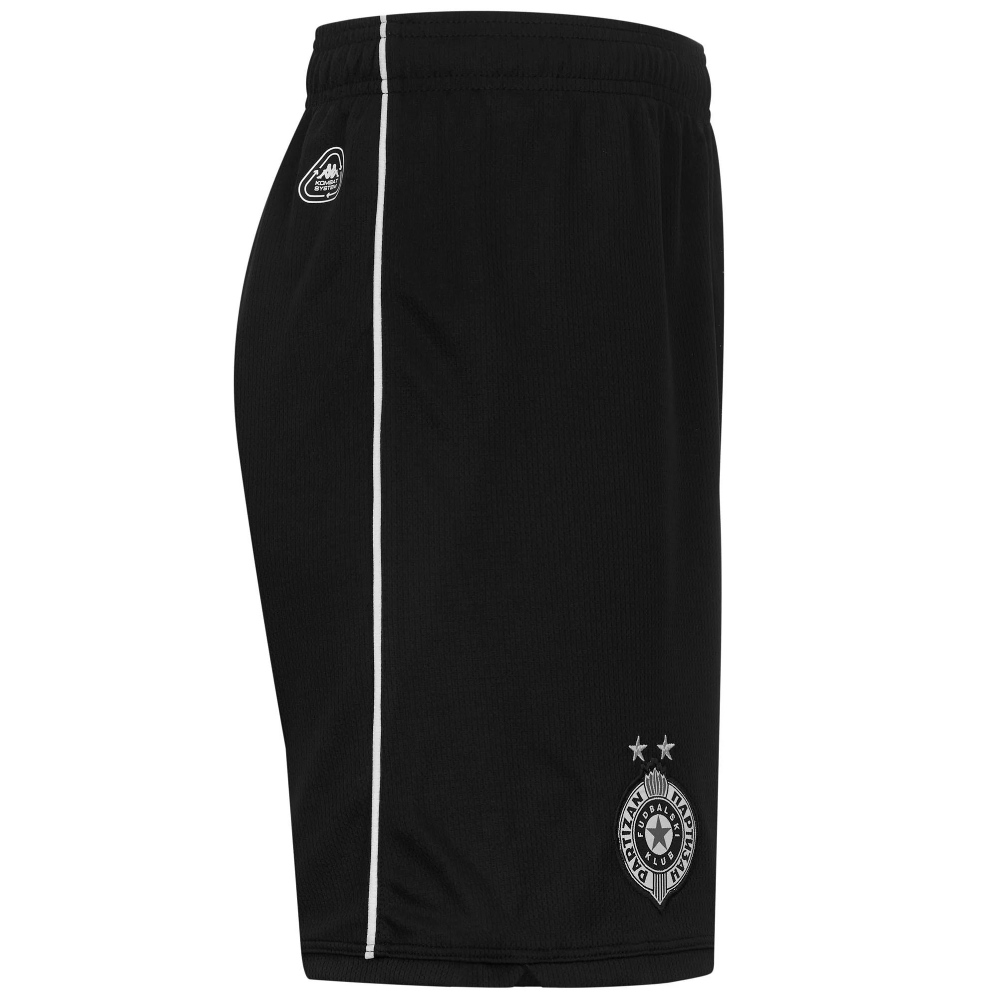 KOMBAT RYDER 2026 PARTIZAN - Shorts - Sport Shorts - Man - BLACK-WHITE - Image 2