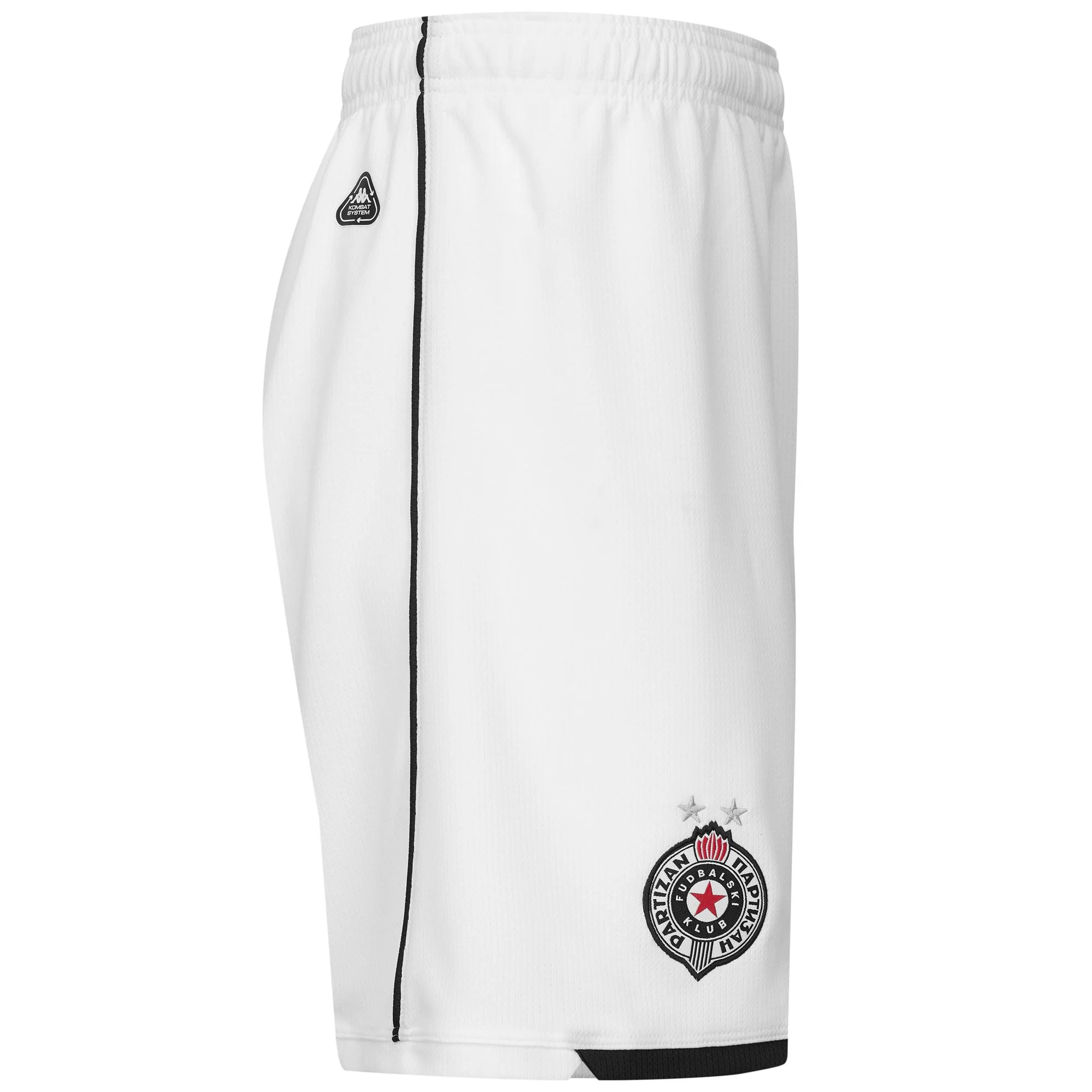 KOMBAT RYDER 2026 PARTIZAN - Shorts - Sport Shorts - Man - WHITE-BLACK - Image 2
