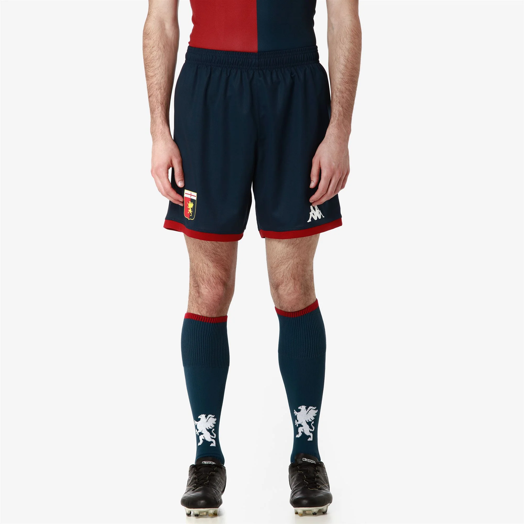 KOMBAT RYDER GENOA - Shorts - Sport Shorts - Man - BLUE DK-RED DK DAHLIA - Image 6