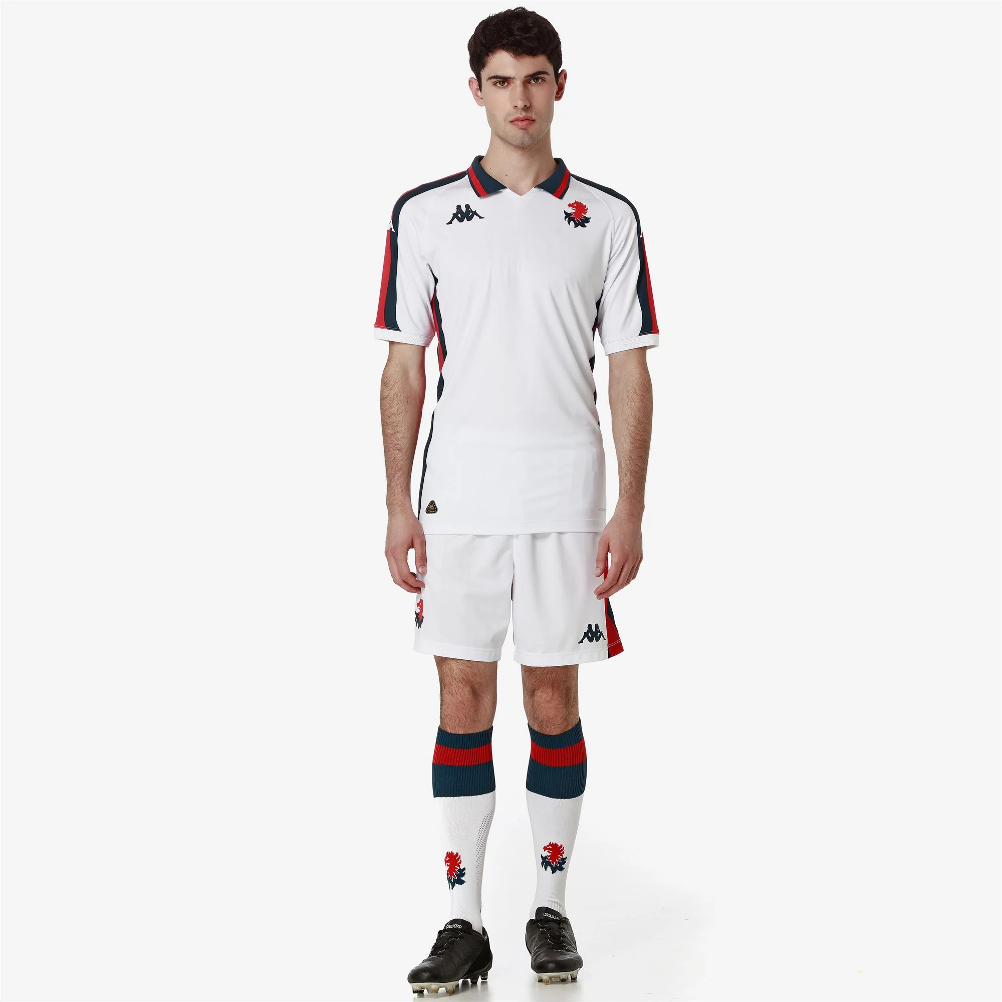 KOMBAT RYDER GENOA - Shorts - Sport Shorts - Man - WHITE-RED-BLUE DK - Image 5