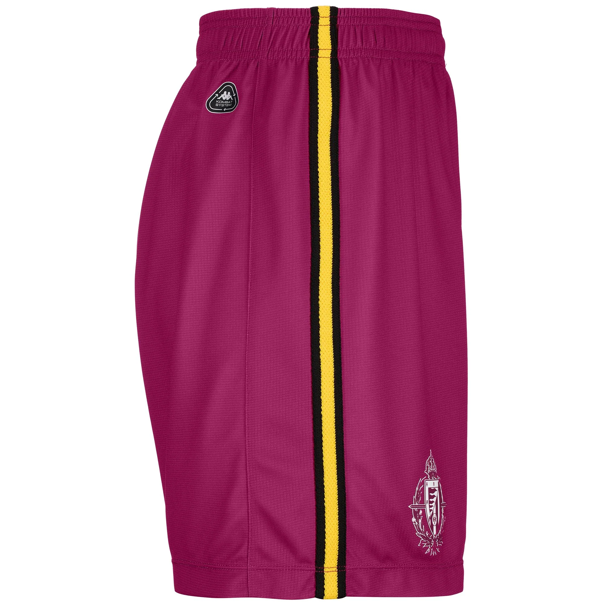 KOMBAT RYDER VALLADOLID - Shorts - Sport Shorts - Man - AMARANTH-BLACK-YELLOW FLUO-SPONSOR - Image 2