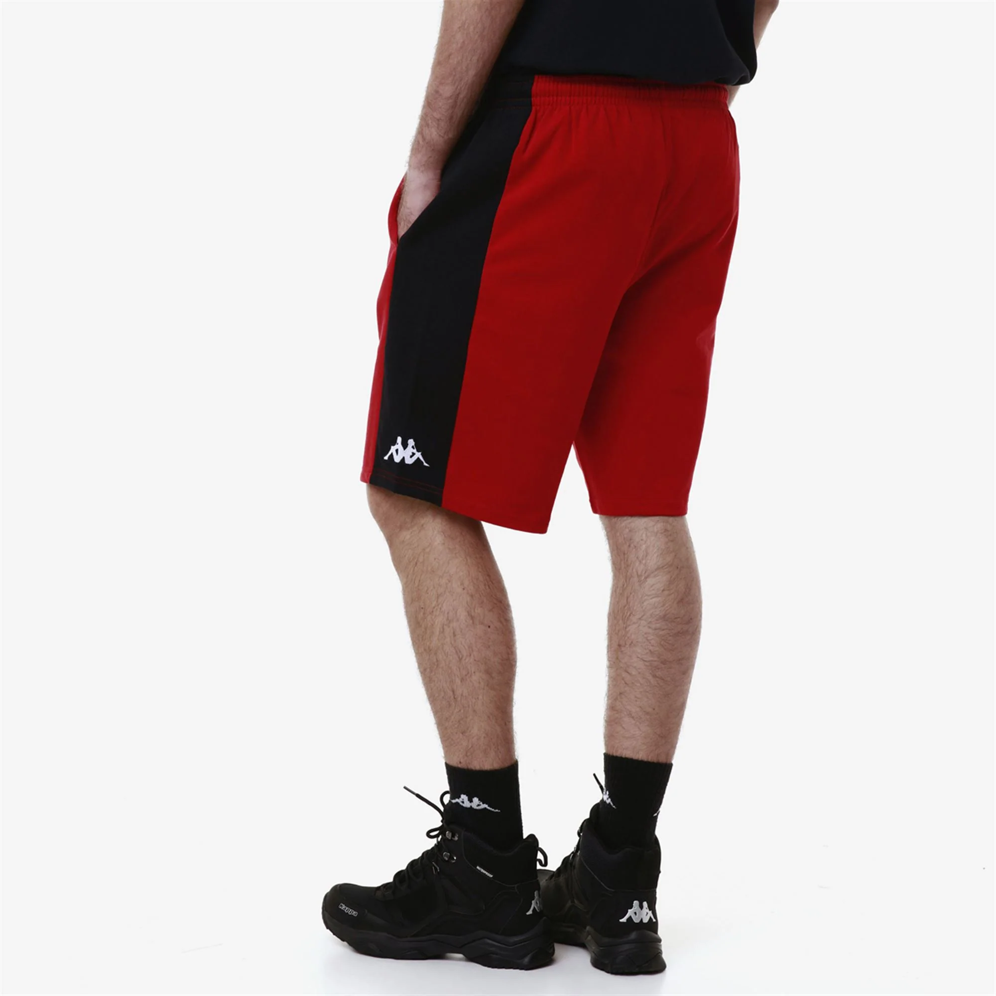 ALOZIP USA US - Shorts - Sport Shorts - Unisex - RED-BLUE DK NAVY - Image 7