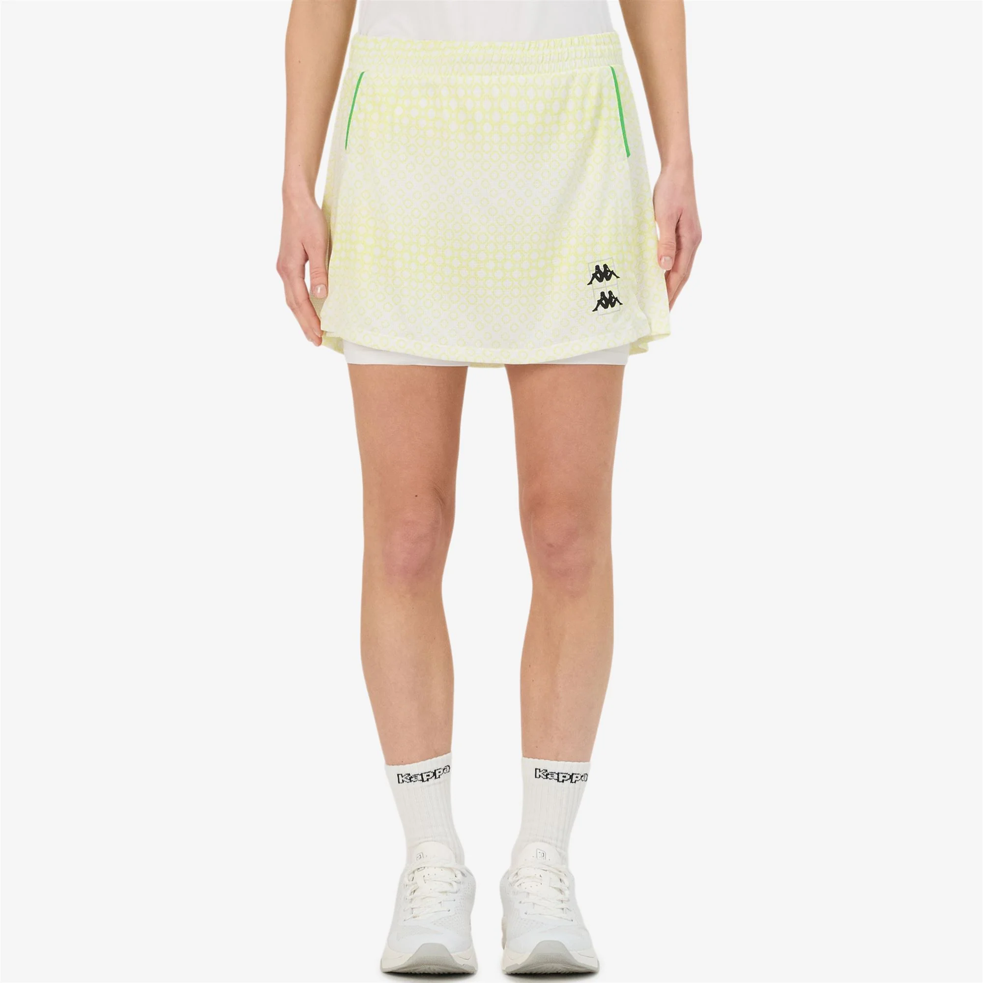 KOMBAT PADEL FAVA 2 - Skirts - Short - Woman - WHITE-WHITE BRILLIANT-YELLOW LT SULPHUR-GREEN FLUO - Image 6