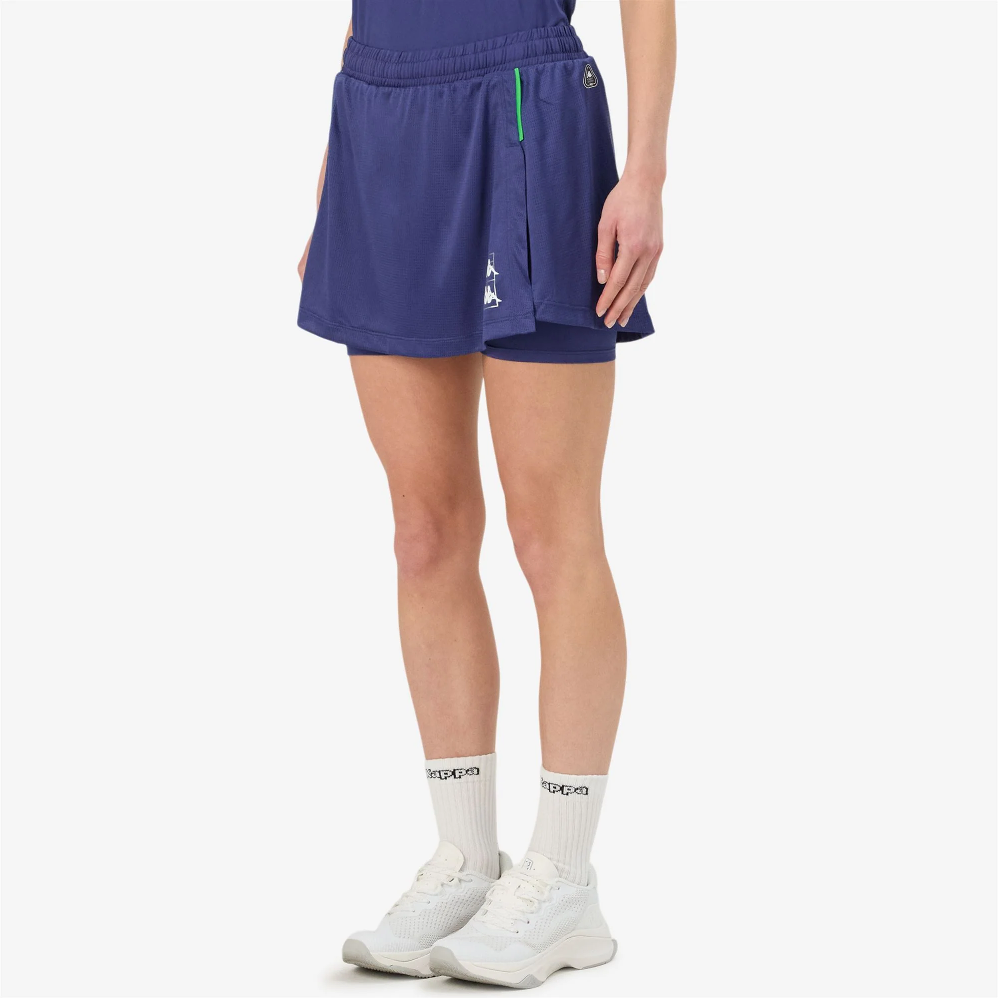 KOMBAT PADEL FEVASI - Skirts - Short - Woman - BLUE TWILIGHT-GREEN FLUO - Image 7