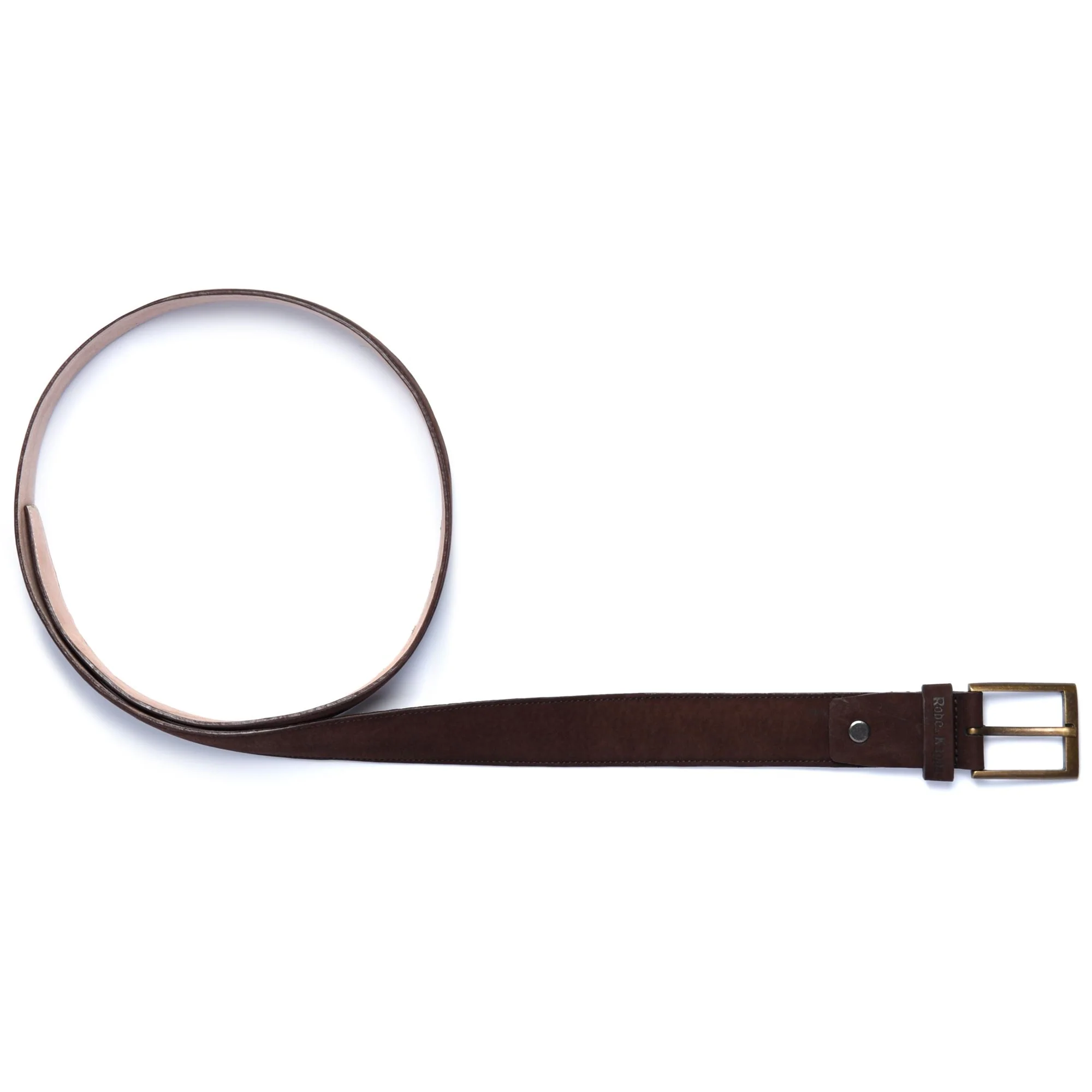 BRANDON - Small Accessories - Belt - Man - BROWN BRIQUE