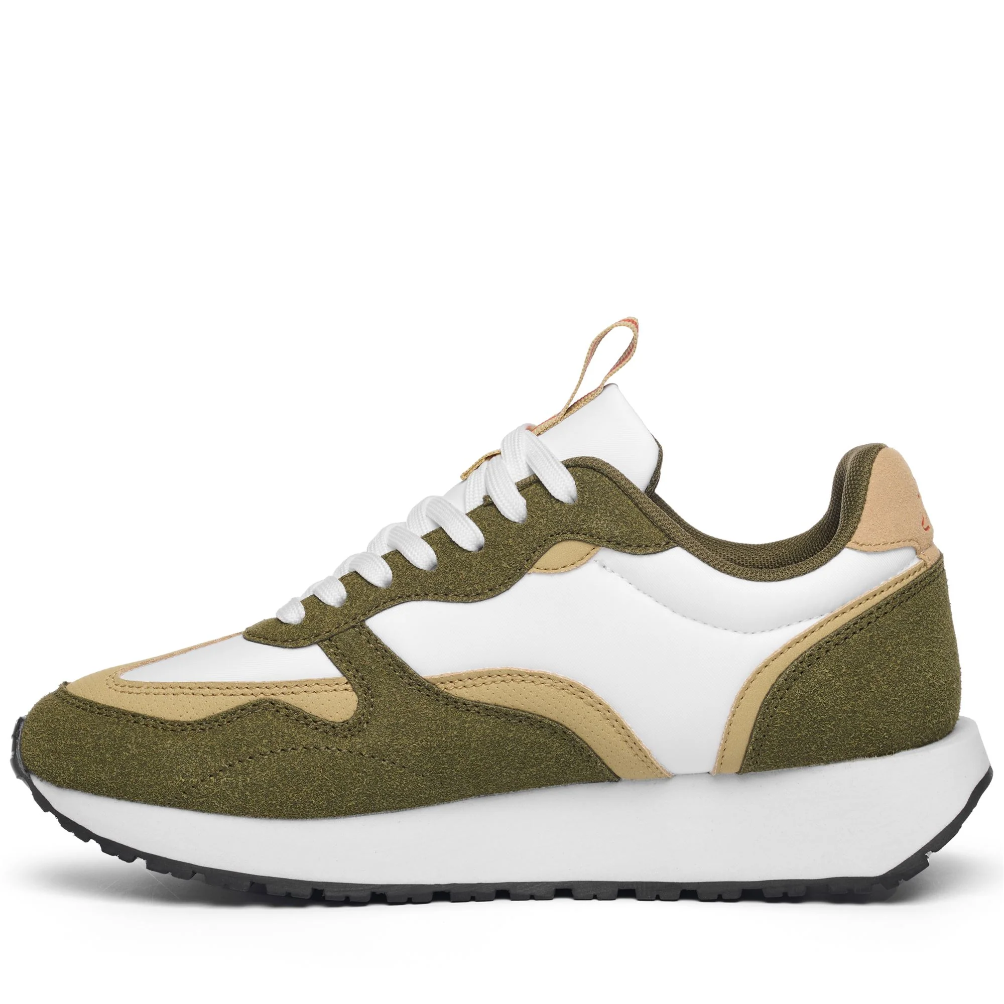 LOGO ARVIKA - Sneakers - Low Cut - Man - WHITE-GREEN MILITARY - Image 5