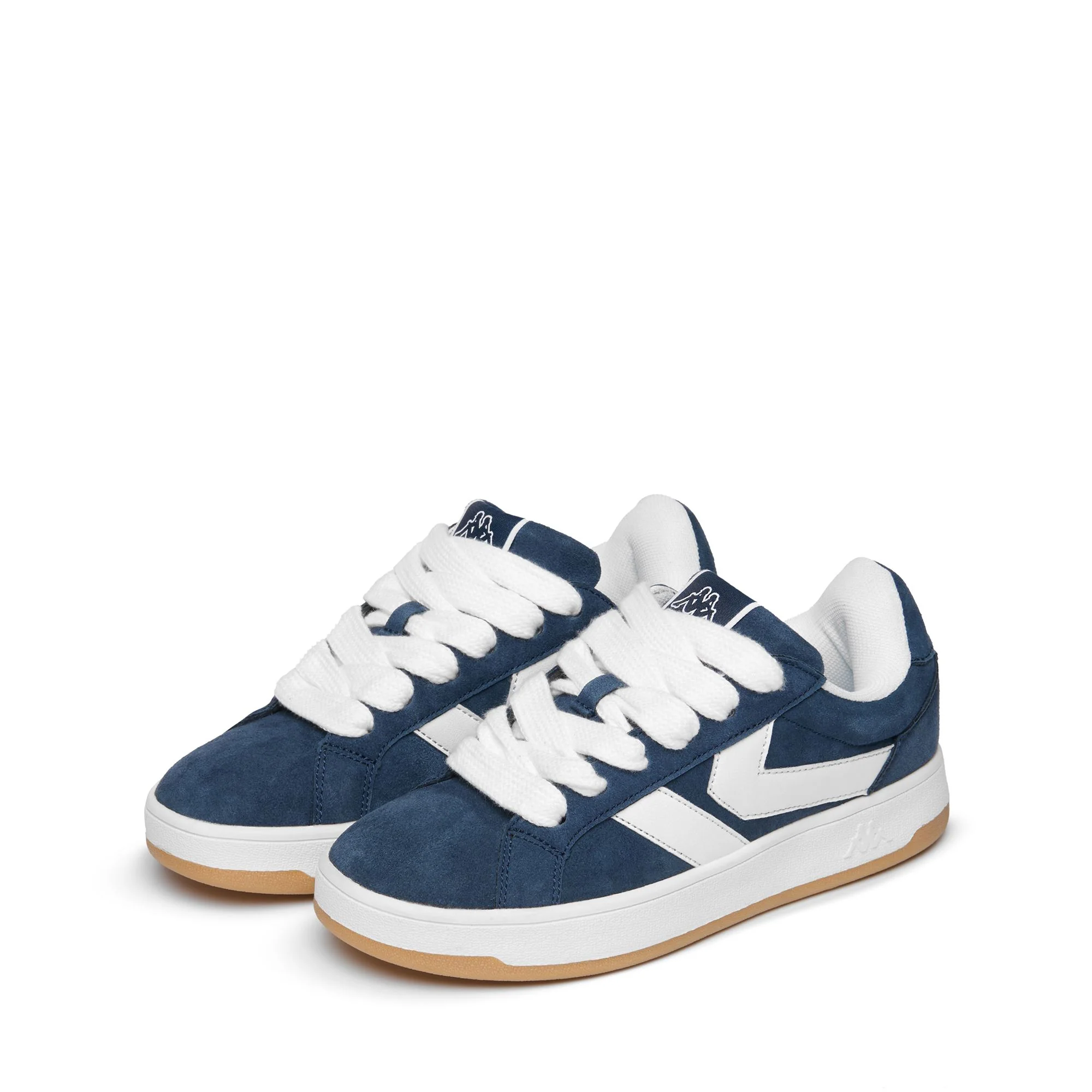 LOGO  MARLON - Sneakers - Low Cut - Unisex - BLUE MARINE-WHITE