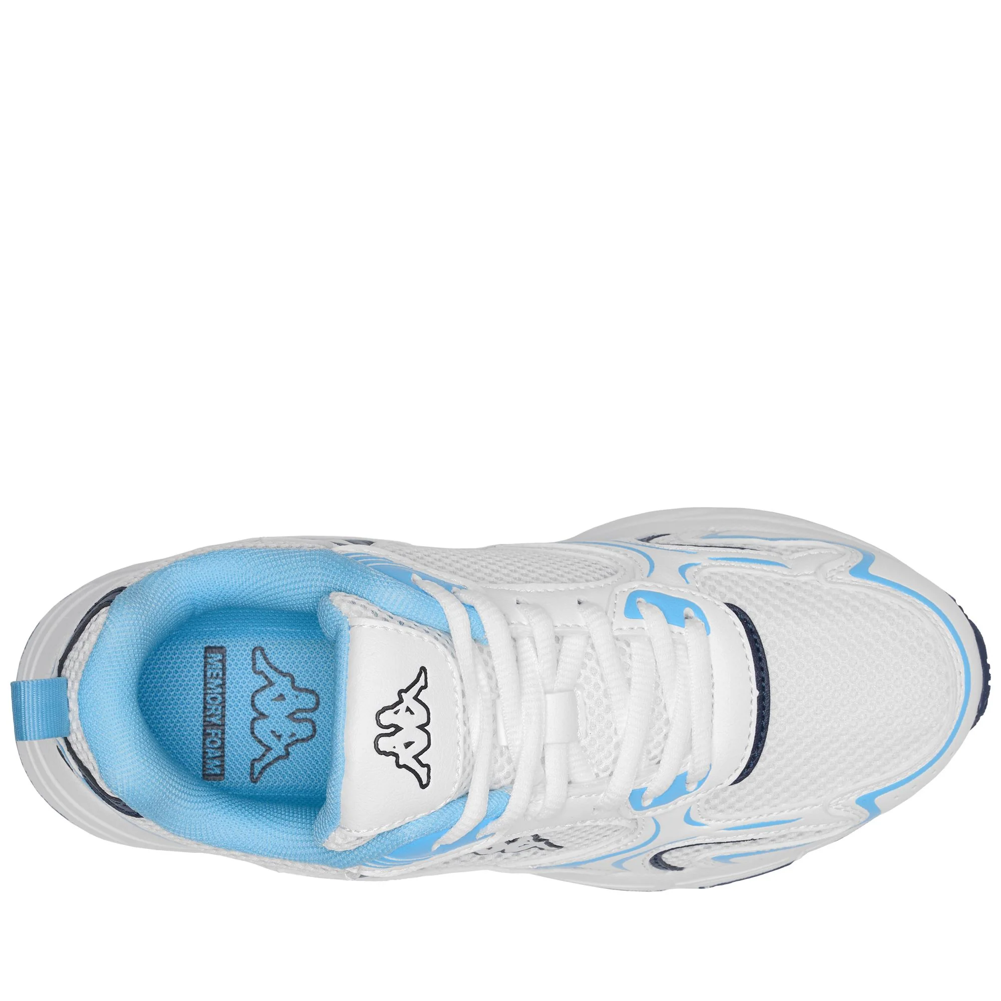 LOGO MYGIDO - Sneakers - Low Cut - Unisex - WHITE-AZURE CELESTE-BLUE MARINE - Image 3