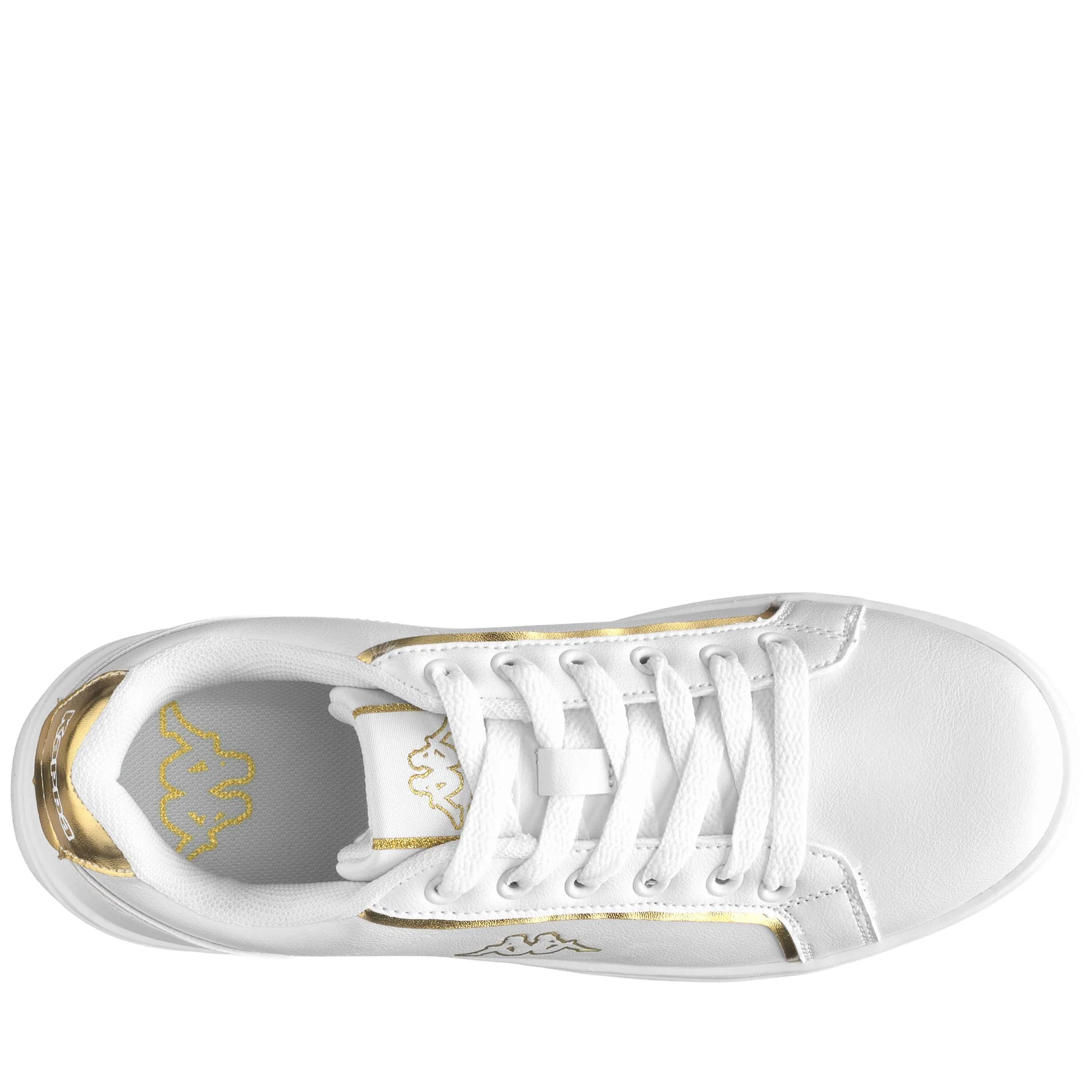 LOGO MARIBEL - Sneakers - Low Cut - Woman - WHITE-YELLOW GOLD RICH - Image 2